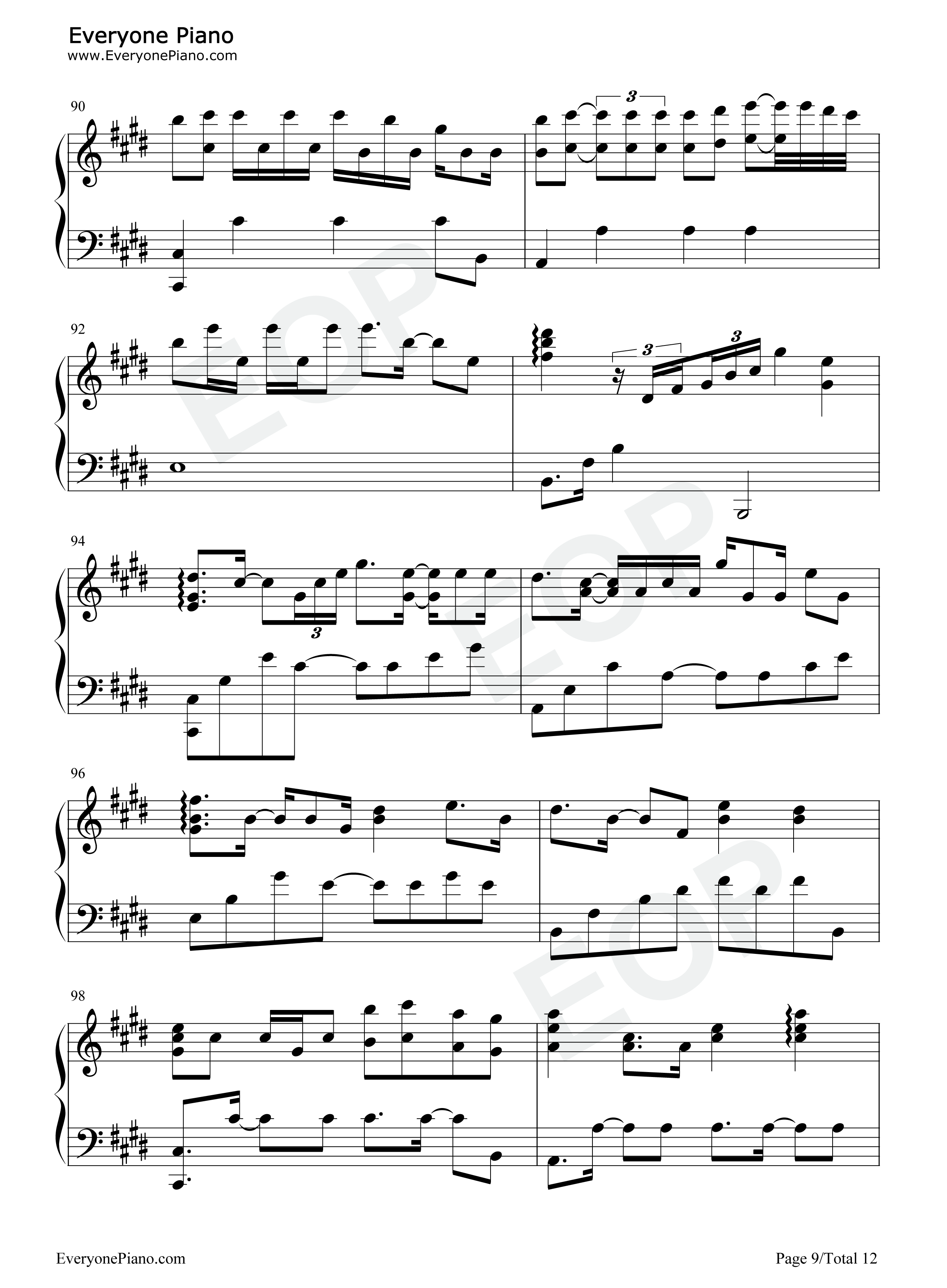 大暑钢琴谱_音阙诗听_李佳思