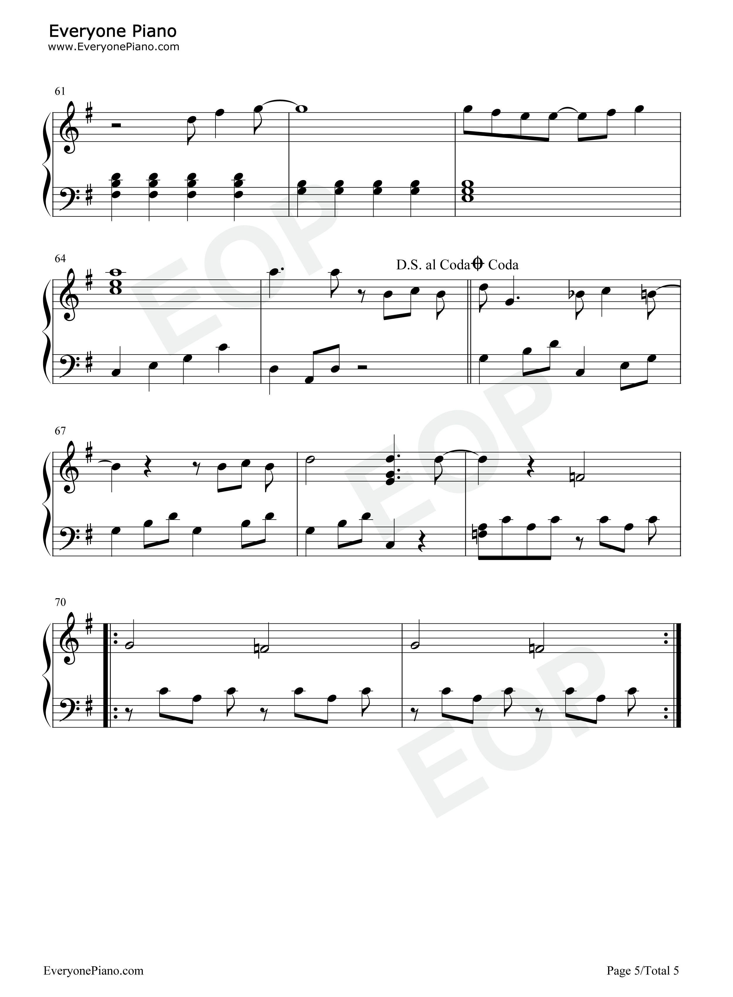 A_Hard_Days_Night钢琴谱_The_Beatles