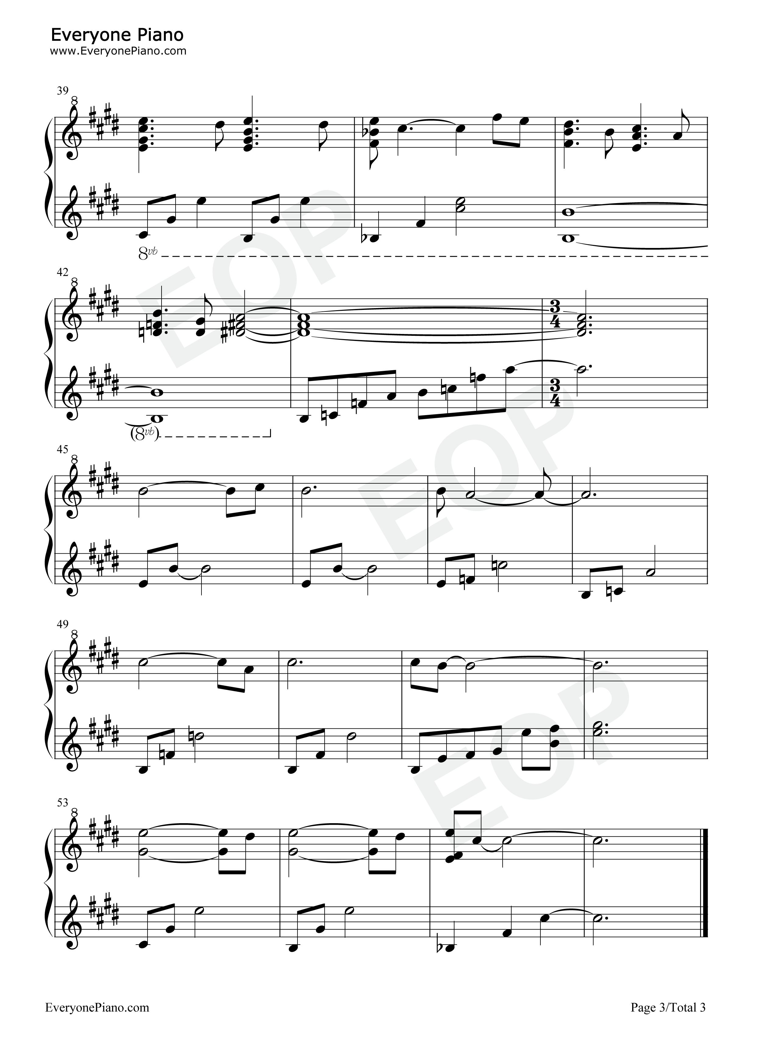Boos_Going_Home钢琴谱_Randy_Newman