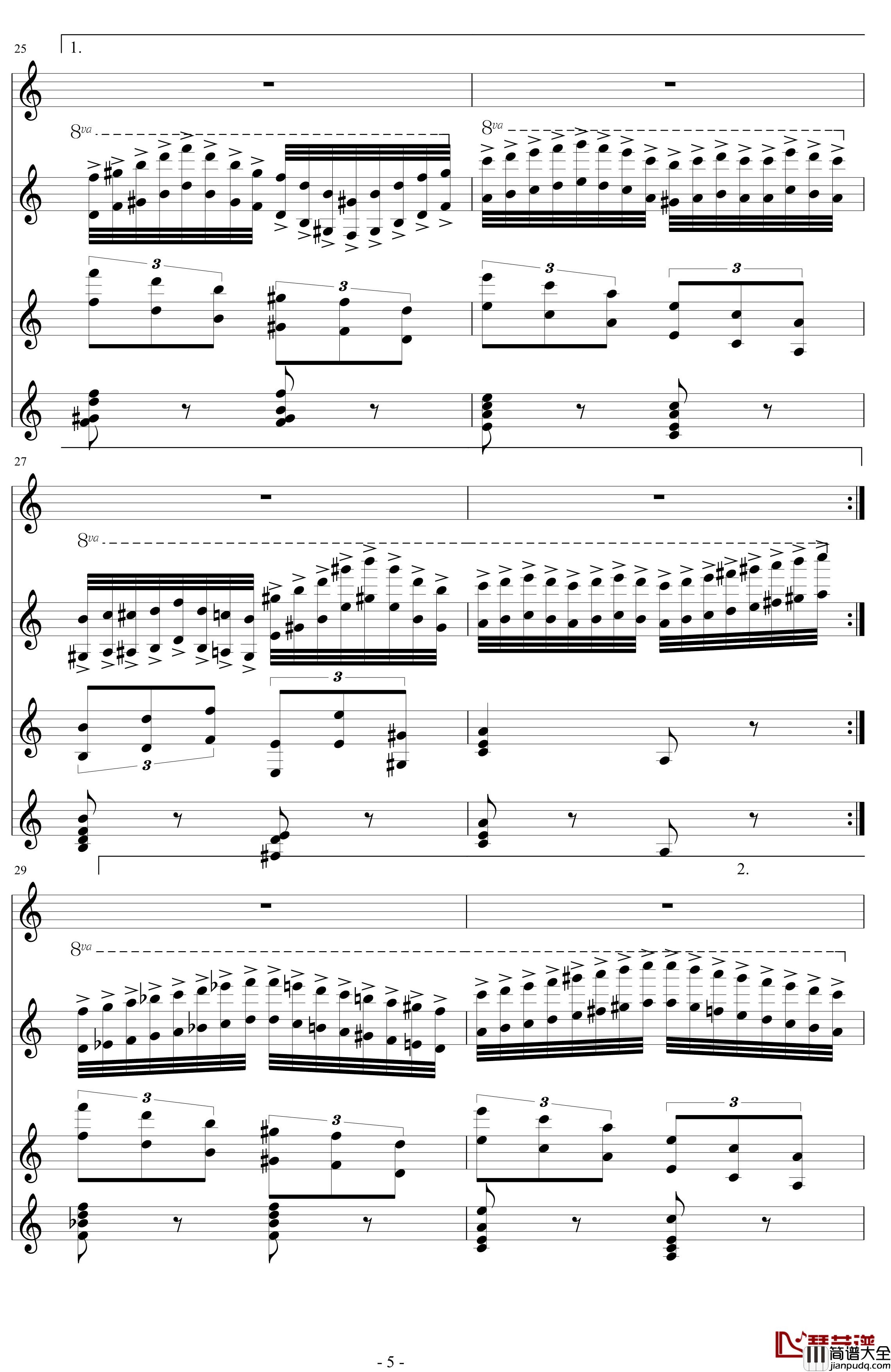 my_Edition_of_Paganini'theme钢琴谱_未知分类