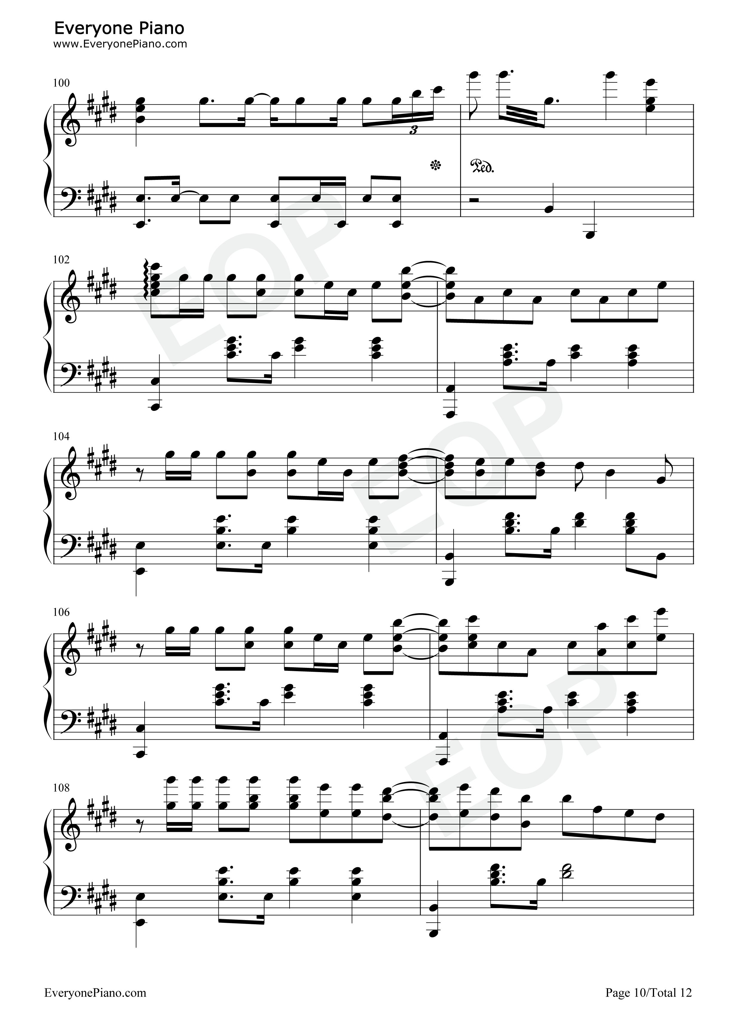 大暑钢琴谱_音阙诗听_李佳思