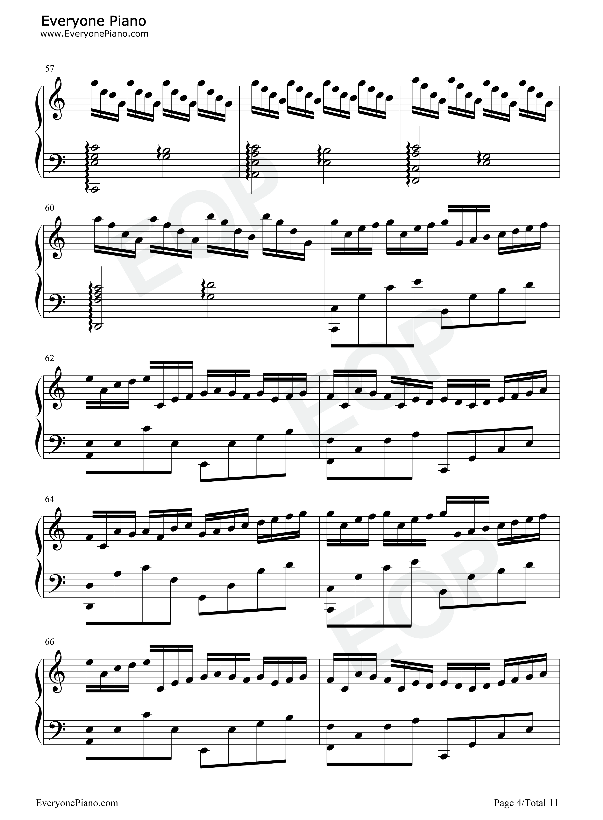 随想曲七钢琴谱_殇小默