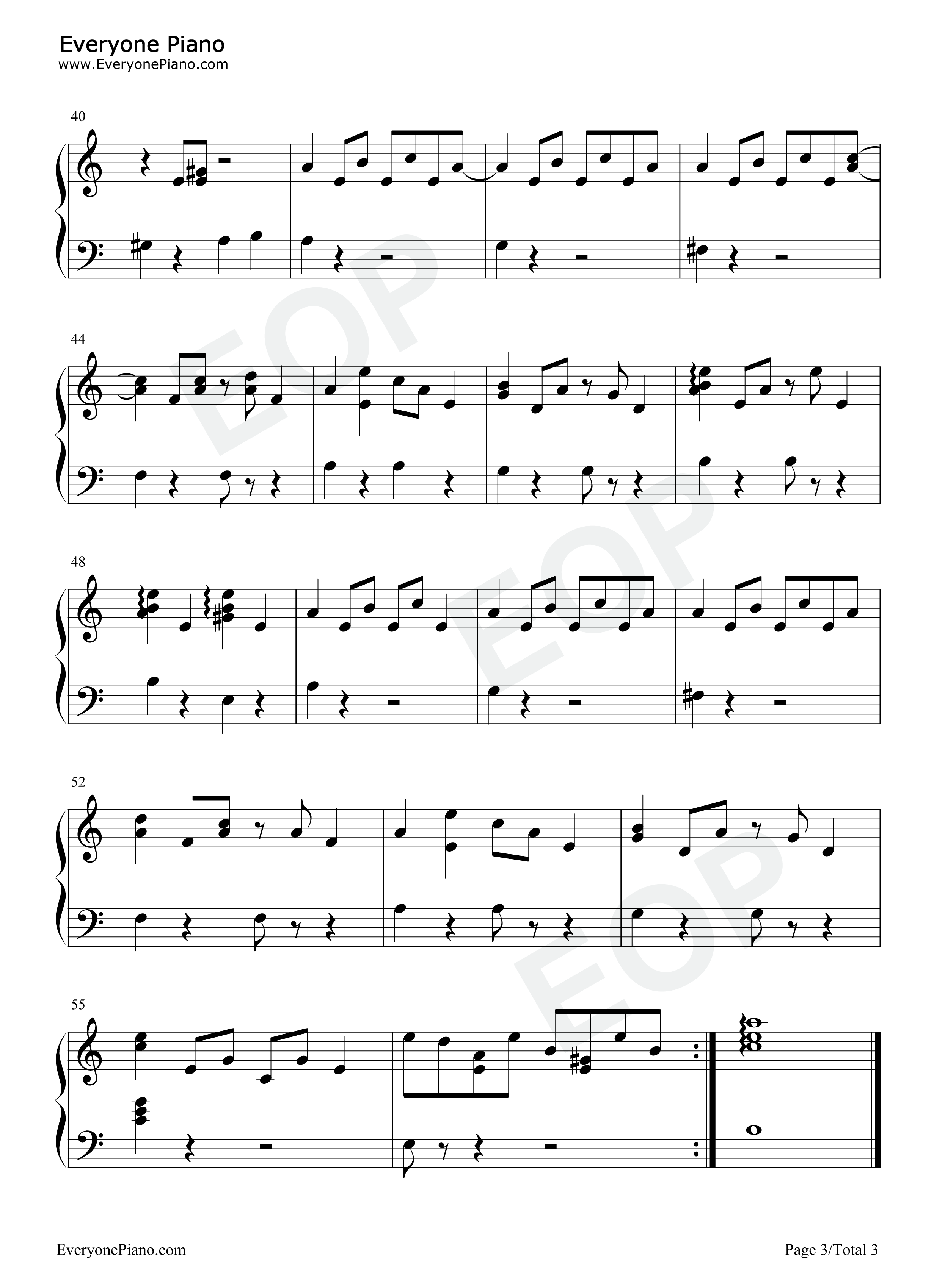 While_My_Guitar_Gently_Weeps钢琴谱_The_Beatles