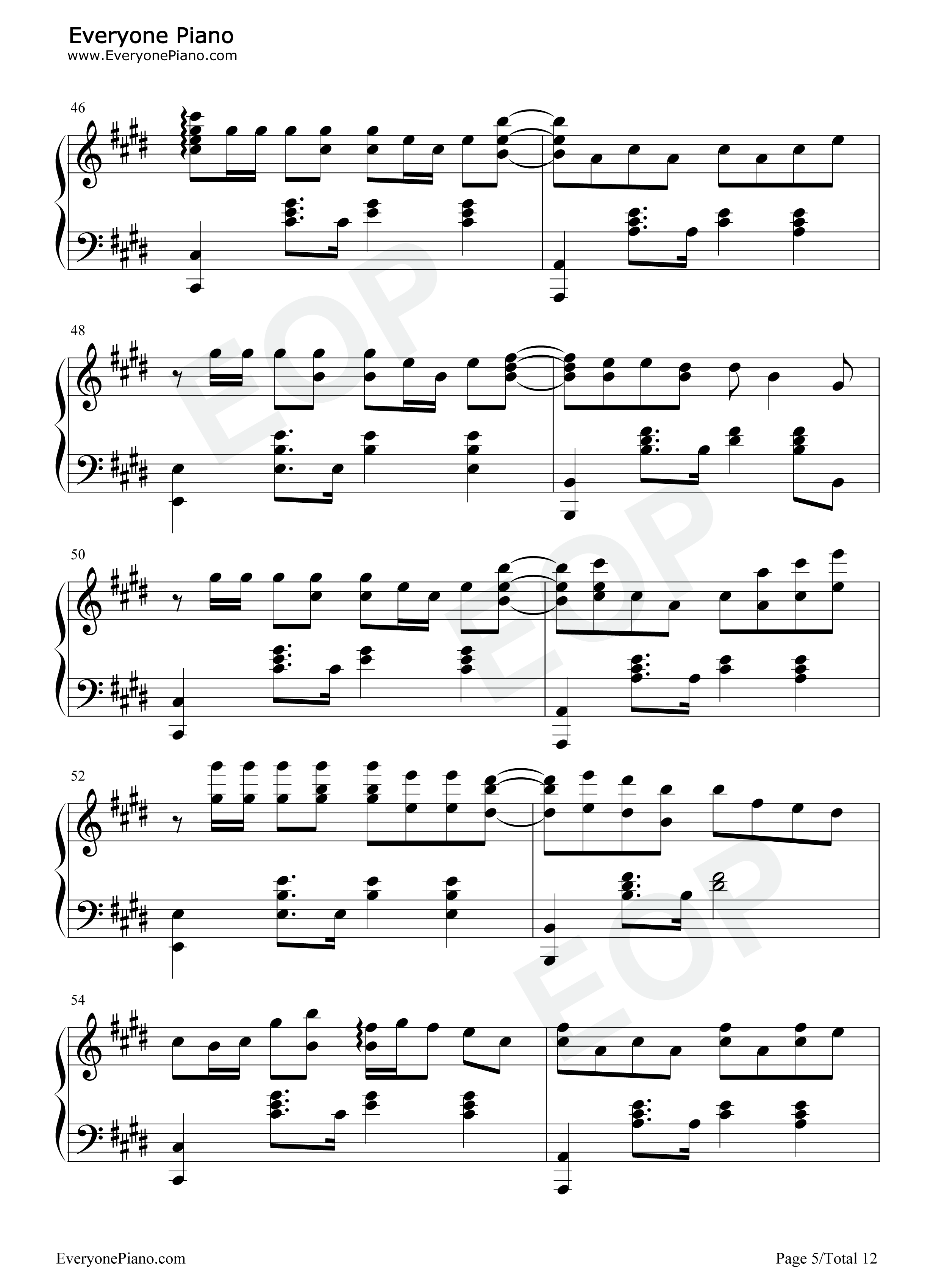大暑钢琴谱_音阙诗听_李佳思