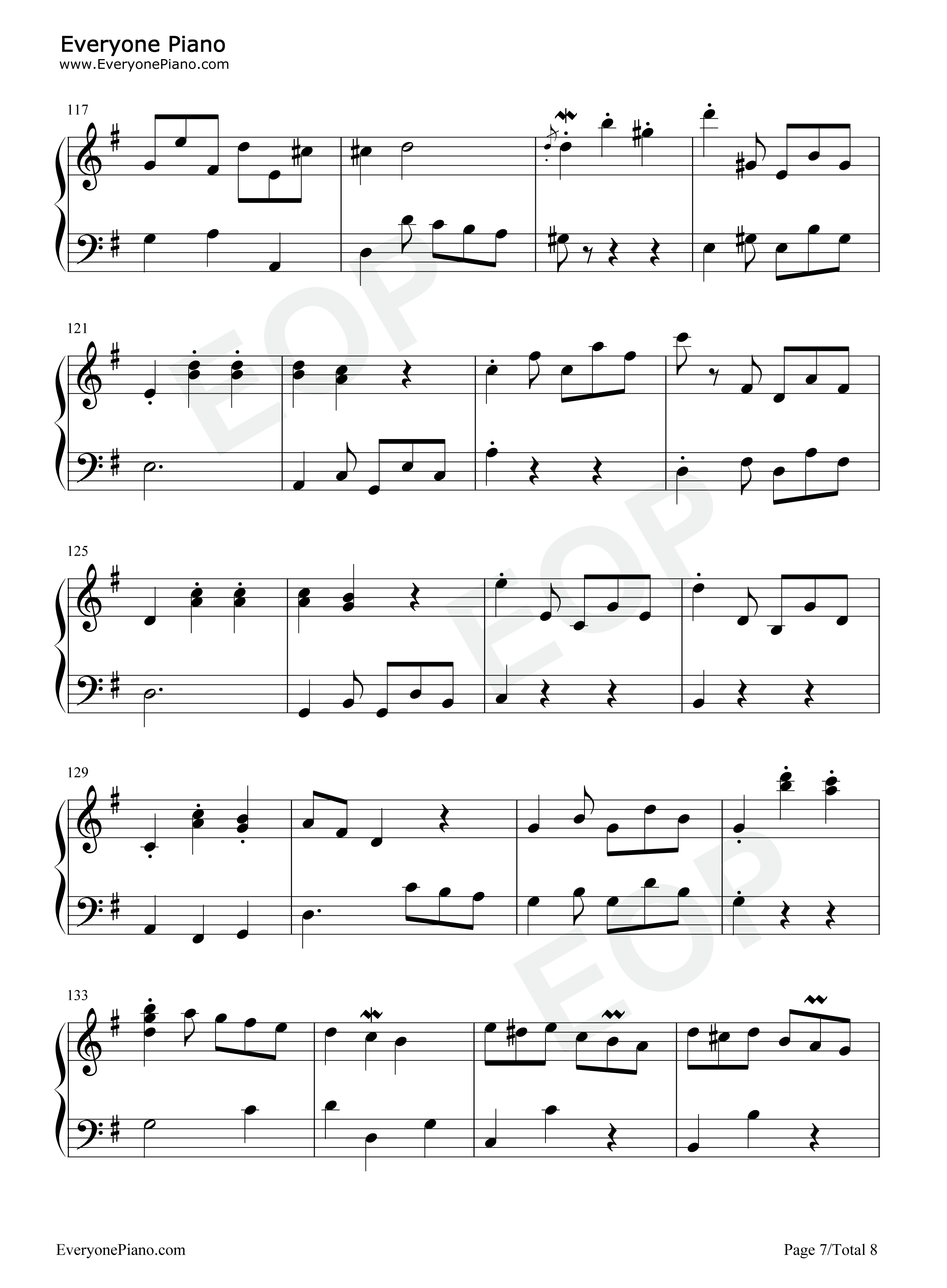Sonata钢琴谱_Carl_Philipp_Emanuel_Bach