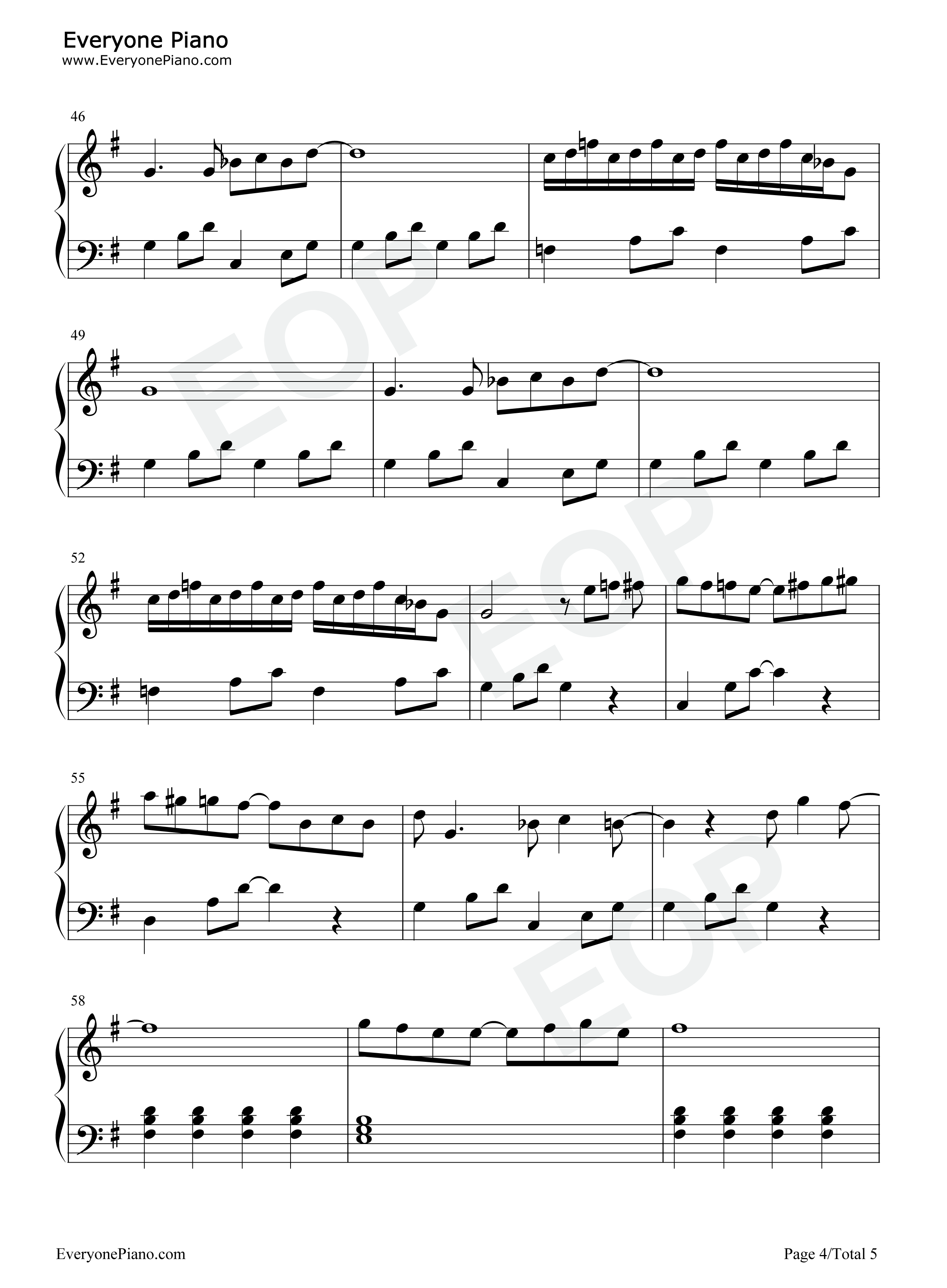 A_Hard_Days_Night钢琴谱_The_Beatles