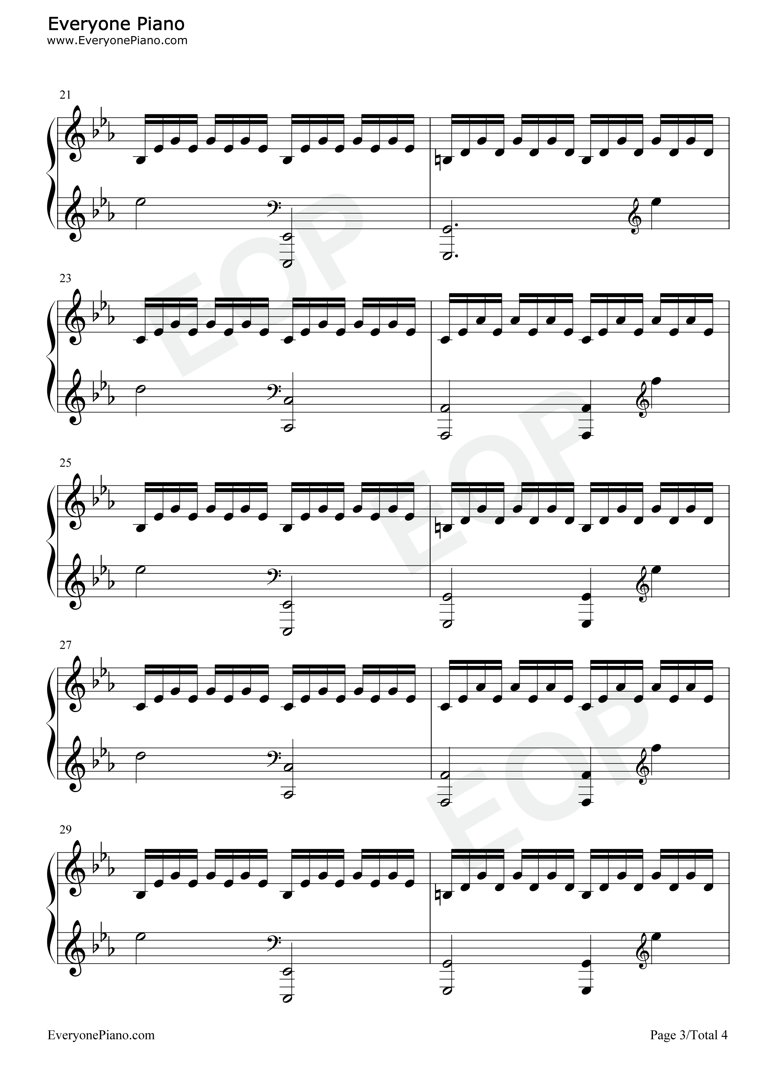 The_Departure钢琴谱_Max_Richter