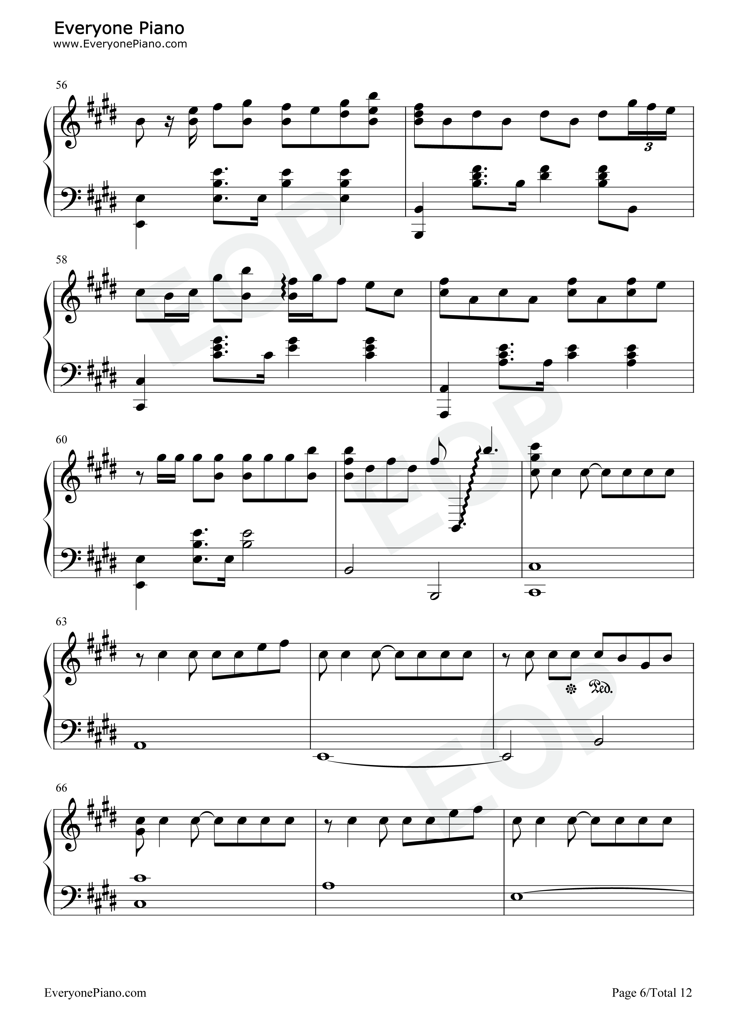 大暑钢琴谱_音阙诗听_李佳思