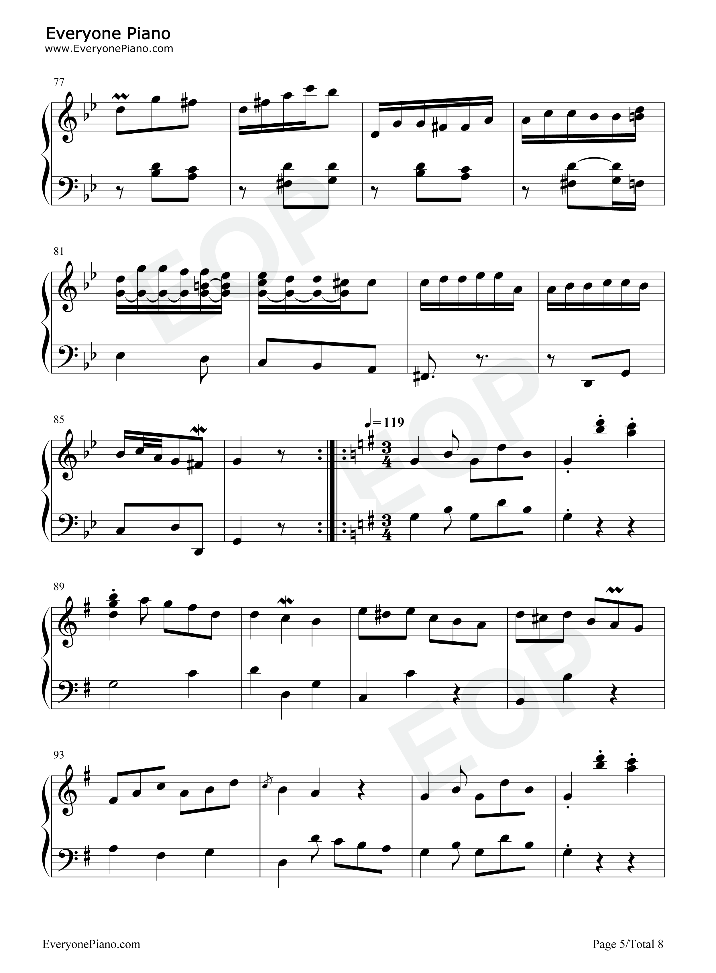 Sonata钢琴谱_Carl_Philipp_Emanuel_Bach