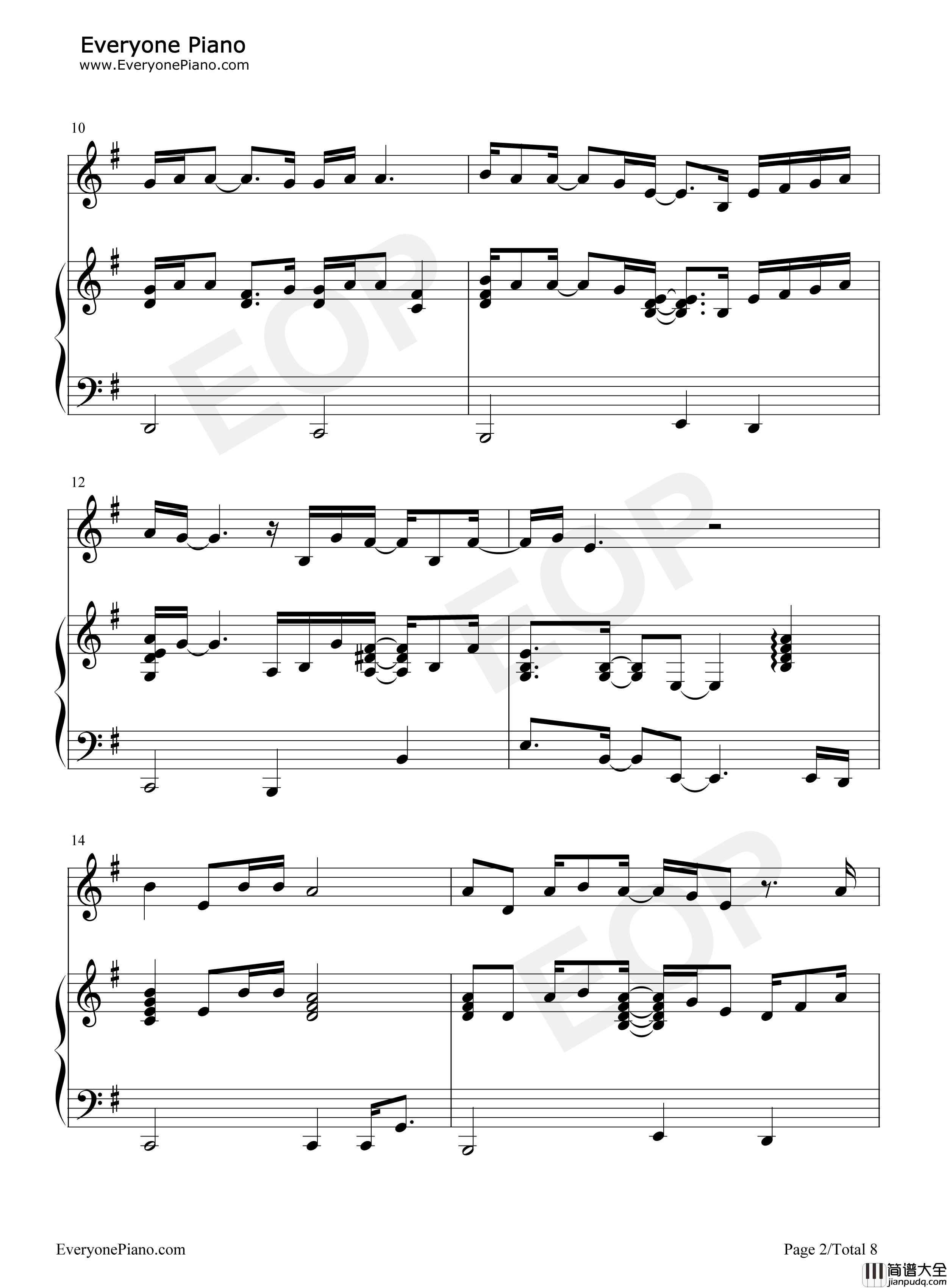 I_Still_Believe钢琴谱_Mariah_Carey_玛丽亚·凯莉