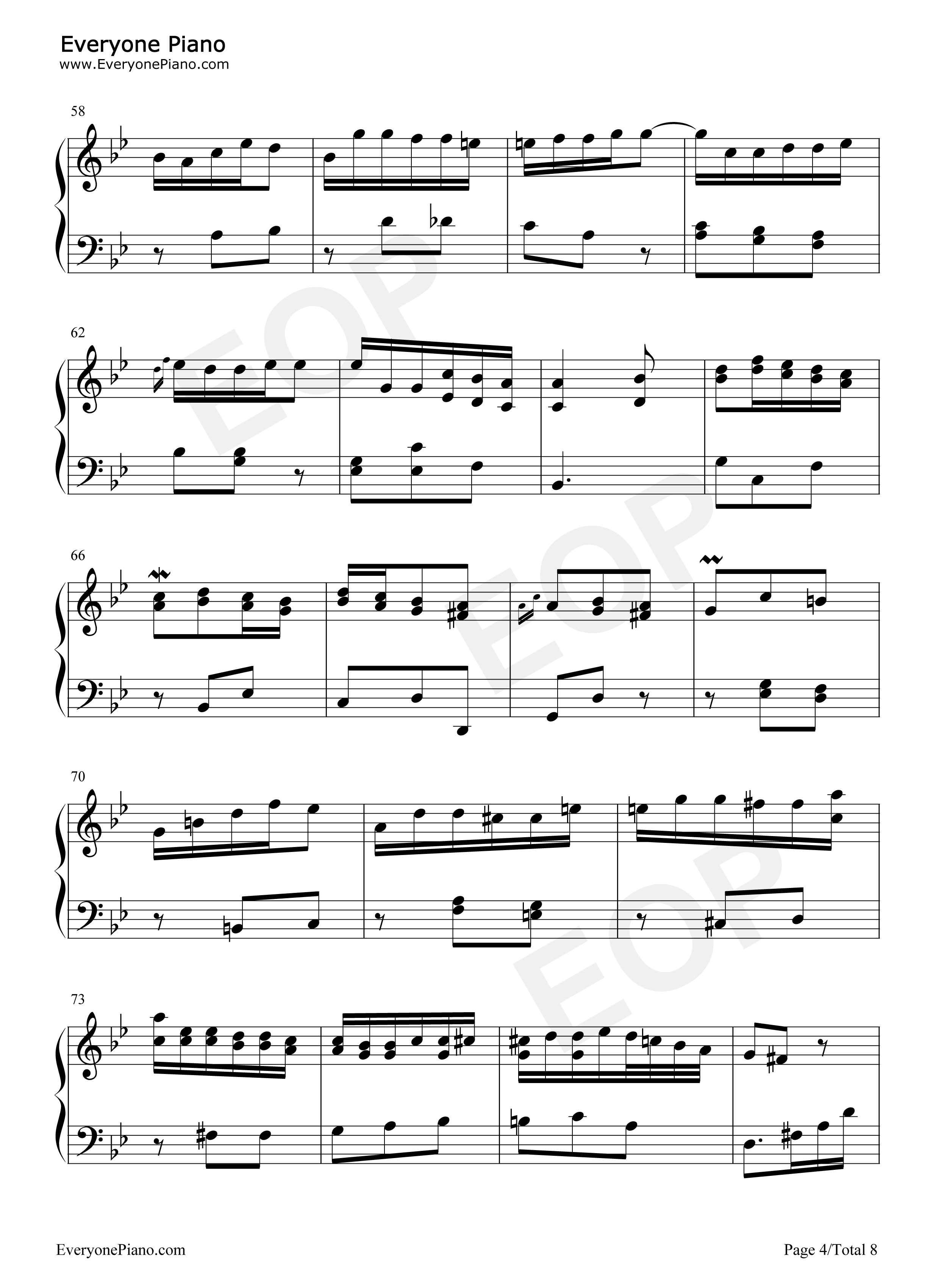 Sonata钢琴谱_Carl_Philipp_Emanuel_Bach