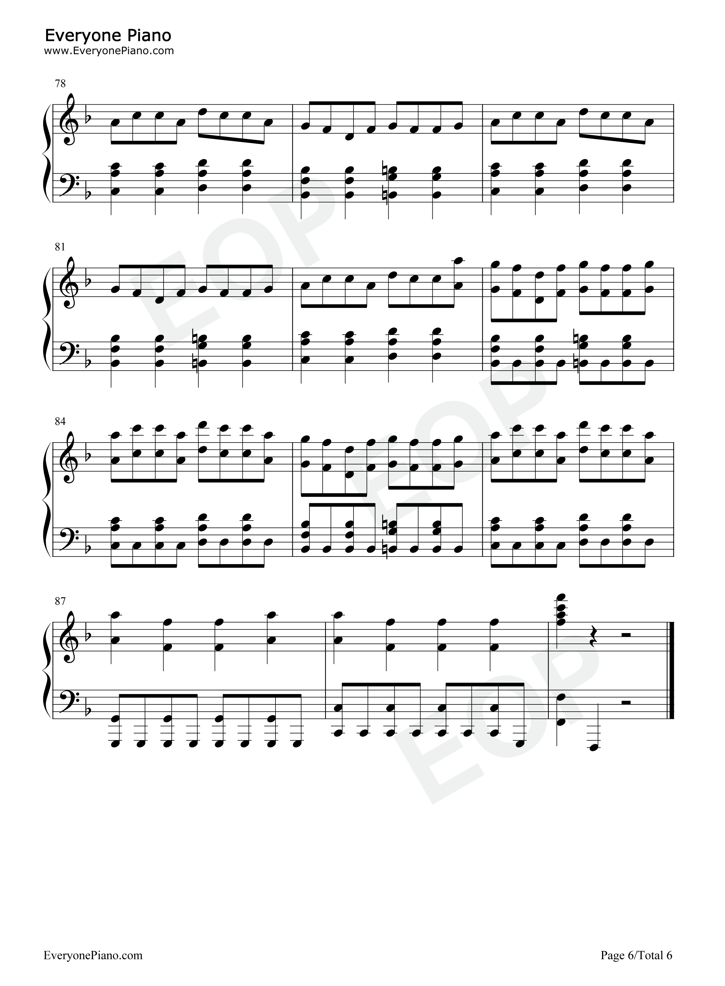 Worlds_Smallest_Violin钢琴谱_AJR