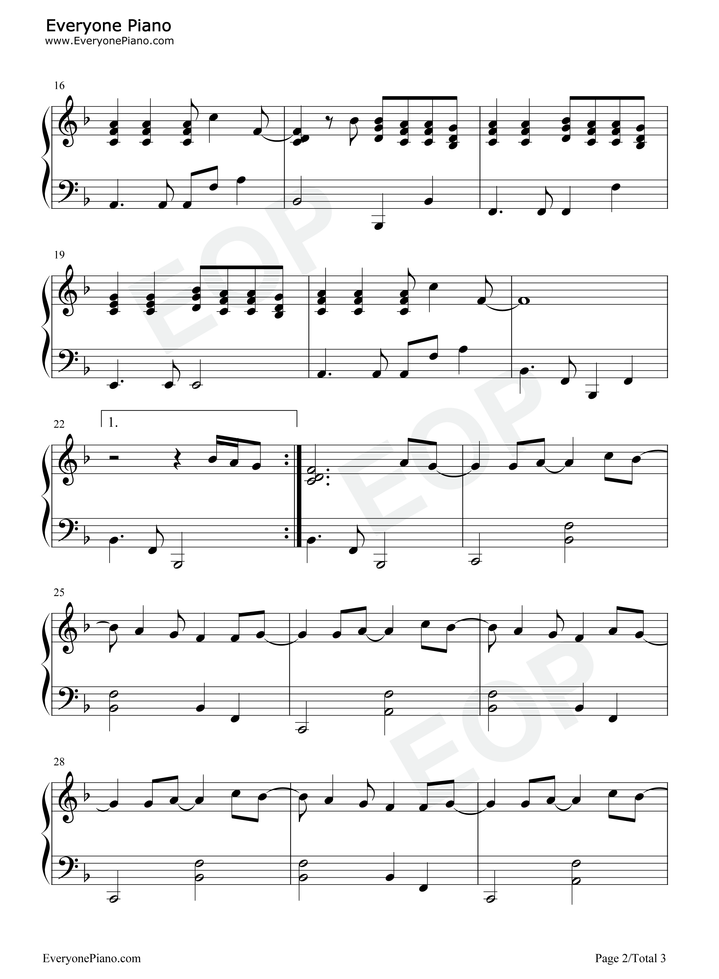 Here_I_Am_to_Worship钢琴谱_Tim_Hughes