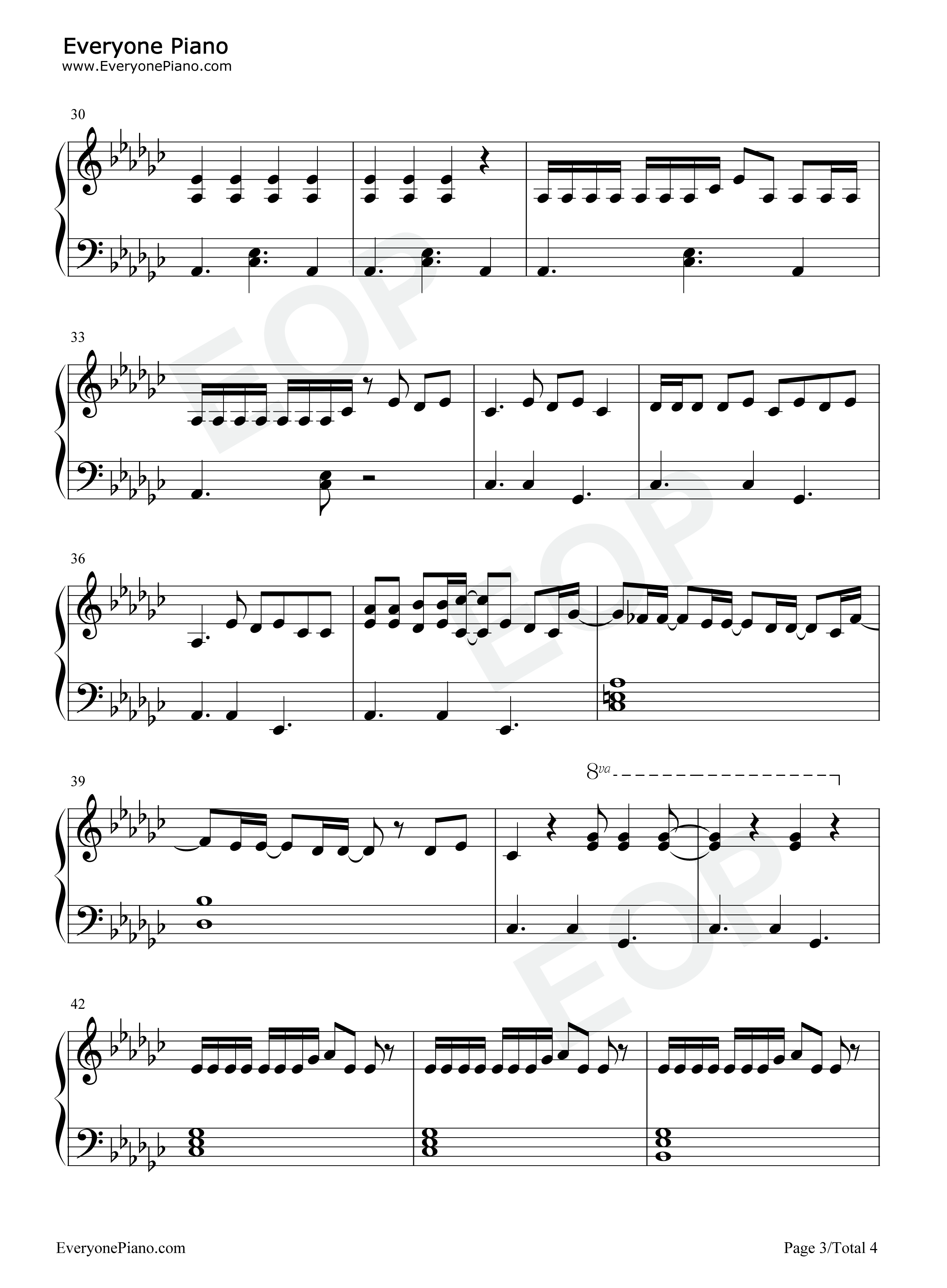 Kitsch钢琴谱_IVE