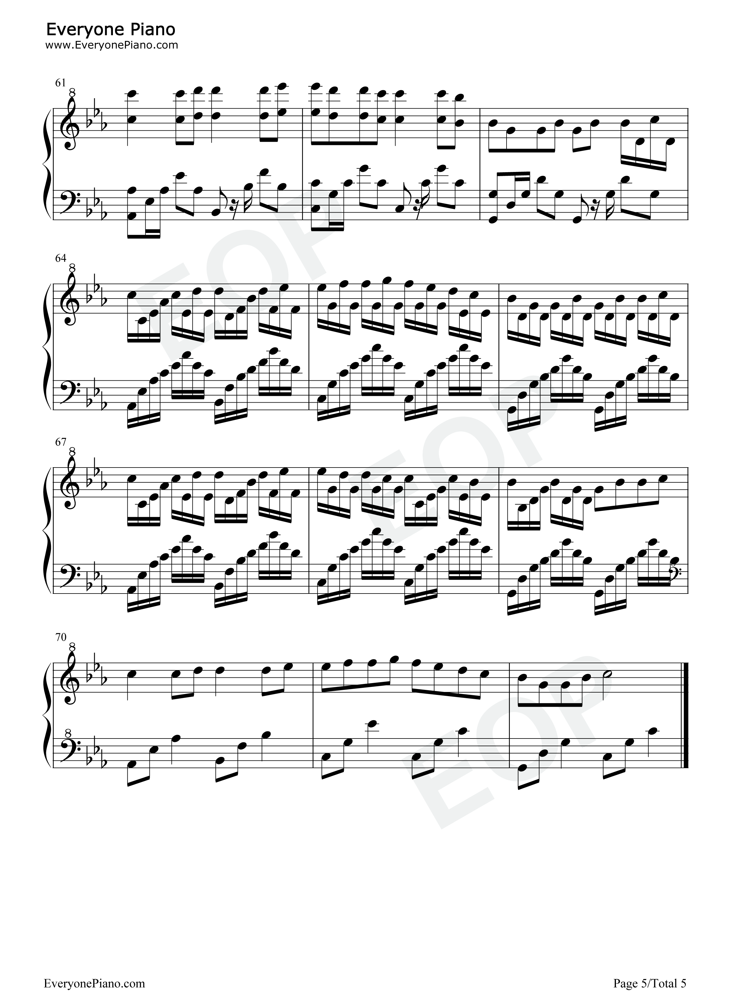 随想曲四钢琴谱_殇小默