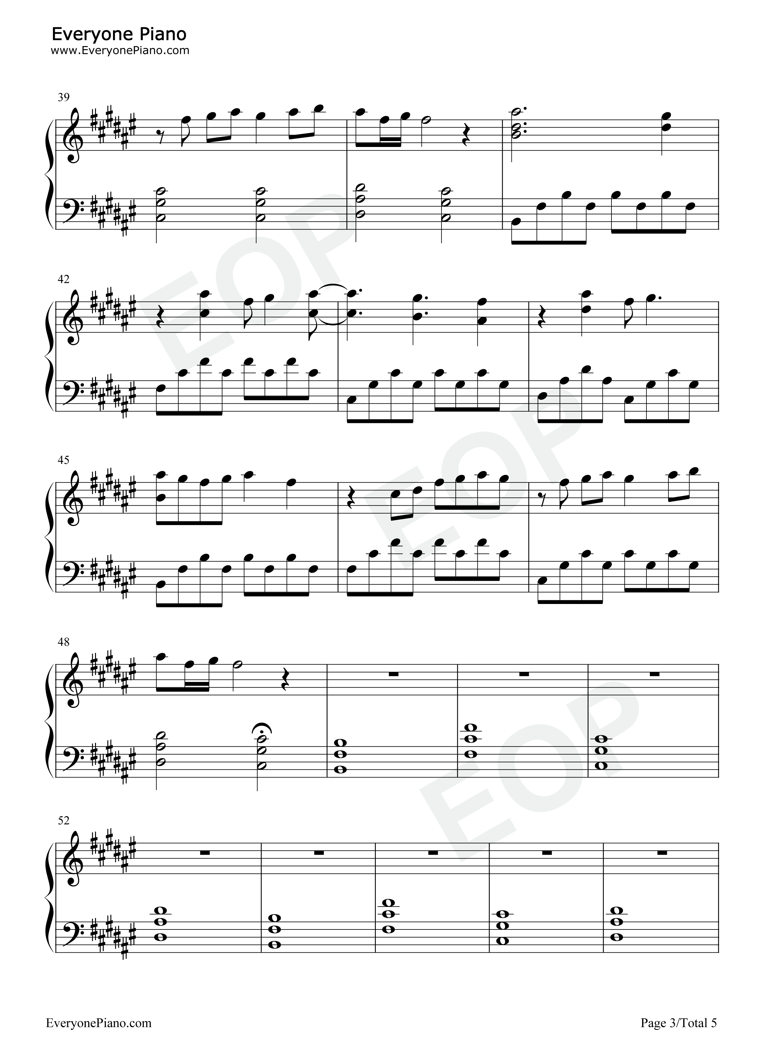 All_Eyes_On_Me钢琴谱_Bo_Burnham