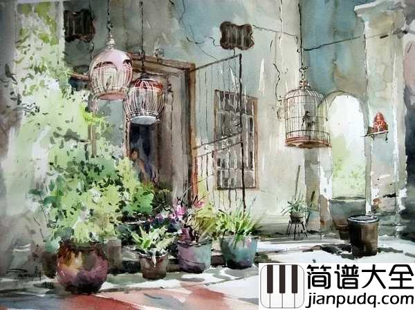 风居住的街道钢琴谱_磯村由紀子_洗尽铅华，心如止水