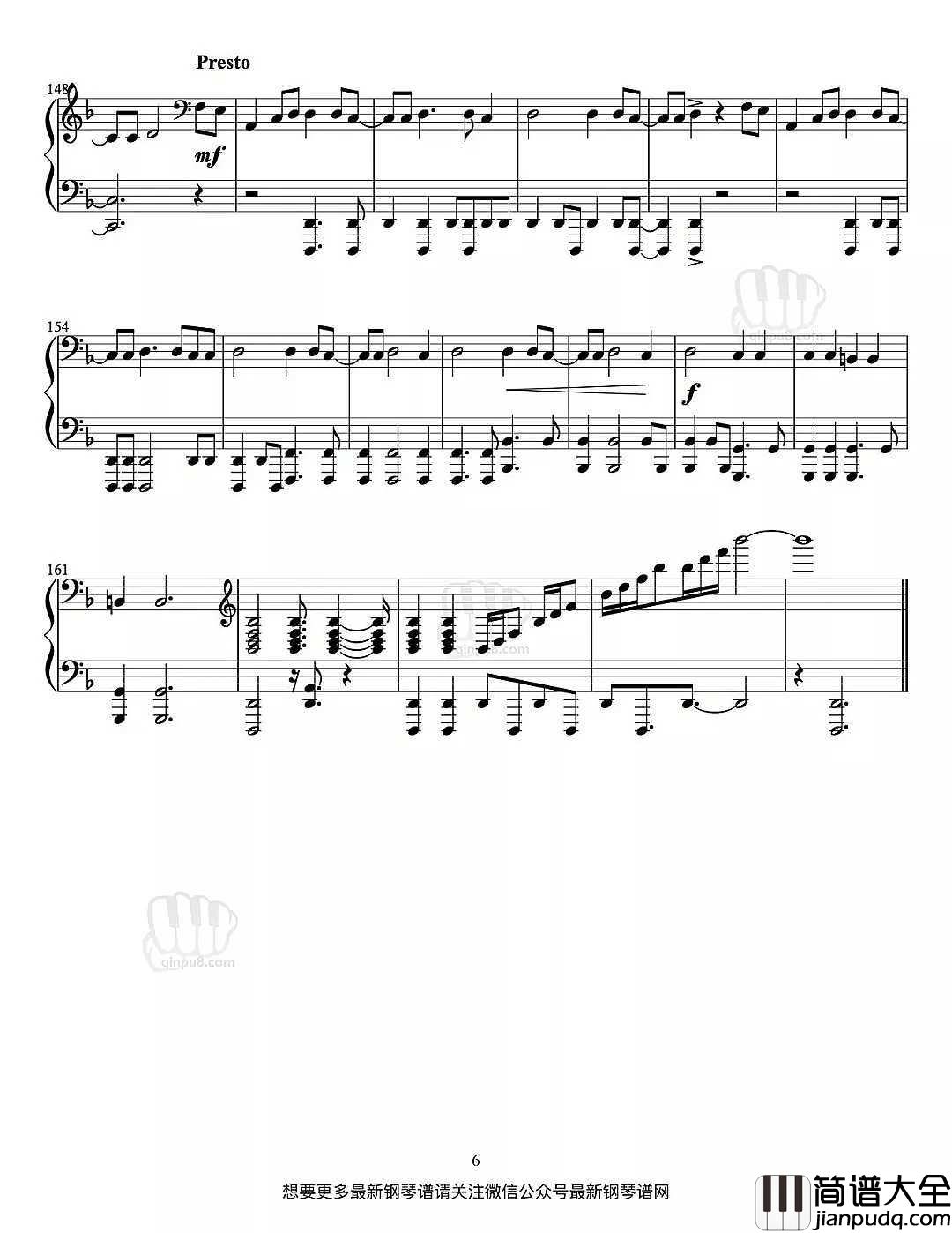 _环太平洋主题曲｜钢琴谱_哭了听过钢琴版环太平洋，小新只恨以前没好好练琴