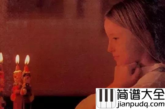 少女的祈祷钢琴谱_婉转的琴声中，流淌出少女心事