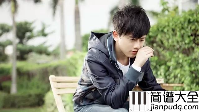 my_sunshine钢琴谱_张杰_时光过客还来不及去迎合