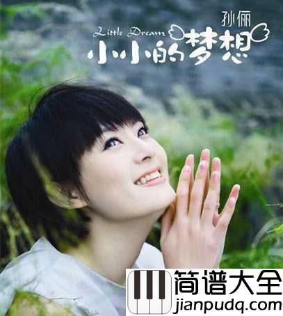爱如空气钢琴谱_孙俪_不懂珍惜思念会过期