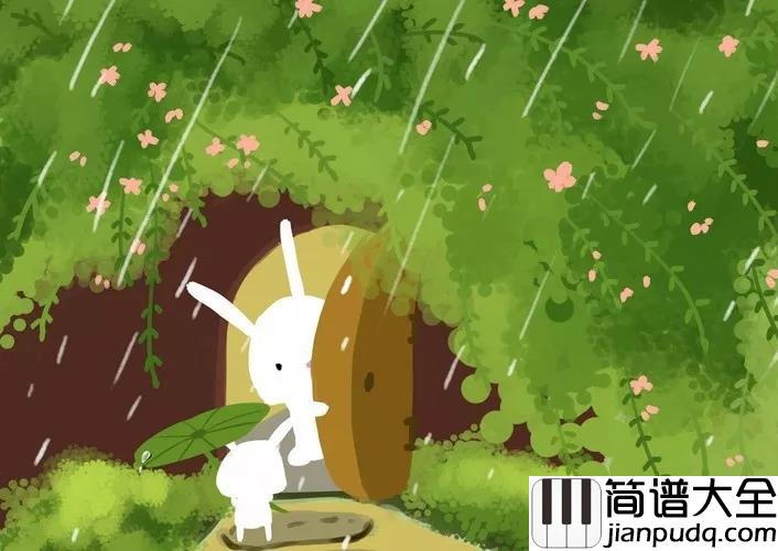 避风港钢琴谱_冯曦妤_生活不是等暴风雨过去_而是学会在风雨中跳舞