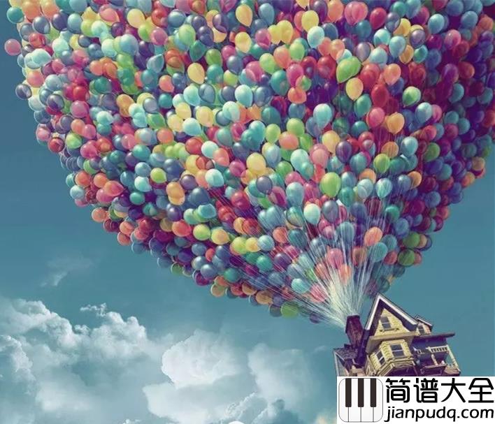 气球钢琴谱_许哲佩_各种款式各种花色任你选择