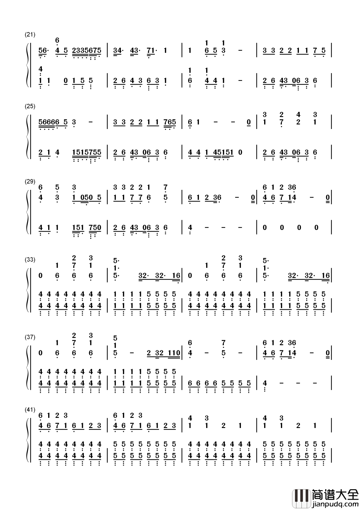 Safe_and_Sound简谱__Taylor_Swift__饥饿游戏的宣传曲，黎明就要来到，你我会安然无恙