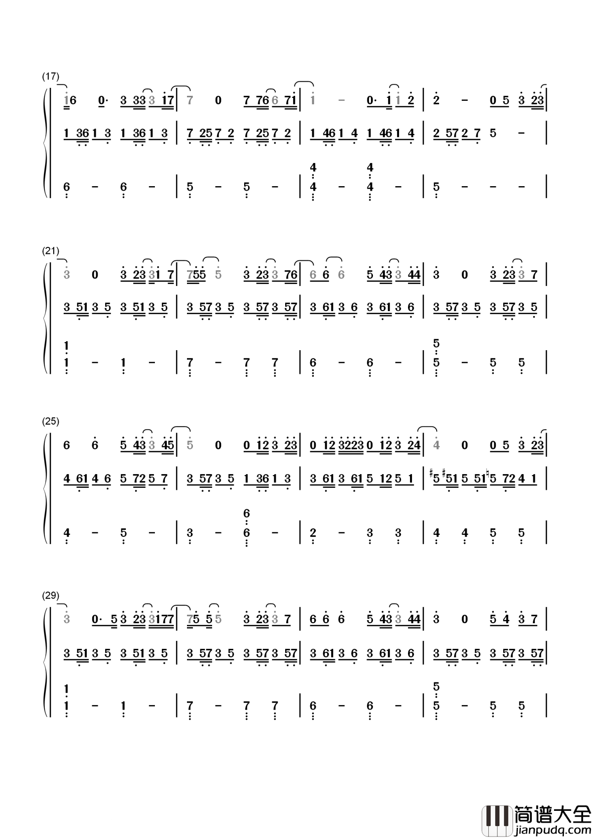 可惜没如果简谱_林俊杰_超好听的歌曲，等你来边弹边唱。