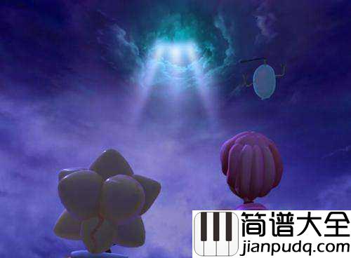 霞光简谱_曲锦楠_每当天空泛起彩色霞光，带着回忆和幻想一起飞翔