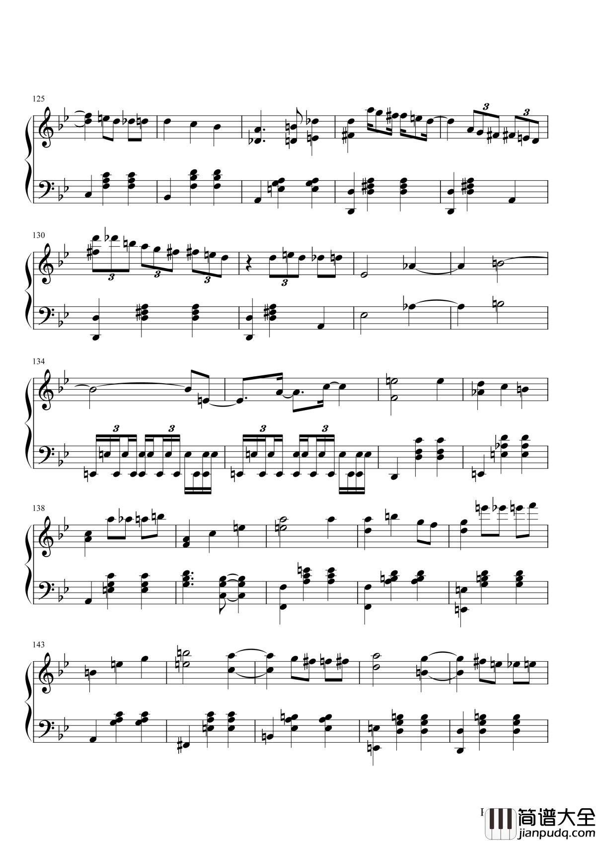 人生的旋转木马钢琴谱_哈尔的移动城堡插曲
