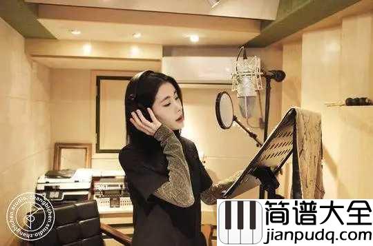 听雪简谱_张碧晨_电视剧烈火如歌情感主题曲