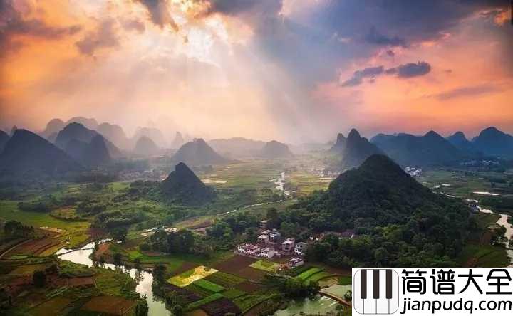 我的祖国简谱_这一刻想为你唱首歌,早安,我的祖国!