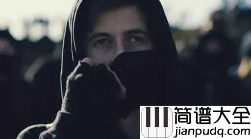 Darkside简谱_Alan_Walker新单_好听到炸裂的电音