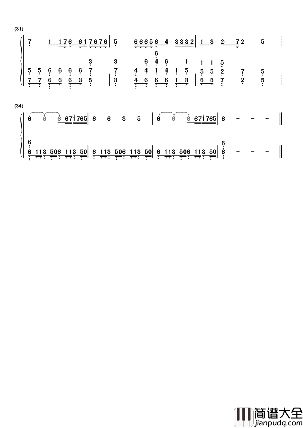 Trouble_is_a_friend简谱_Lenka_国语版的倍儿爽，天空飘来五个字，那都不事儿