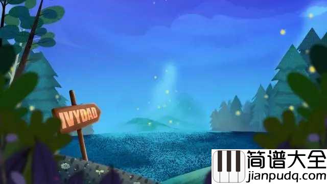 小星星简谱_儿歌_眨着眼睛的是那娇俏可人的星星