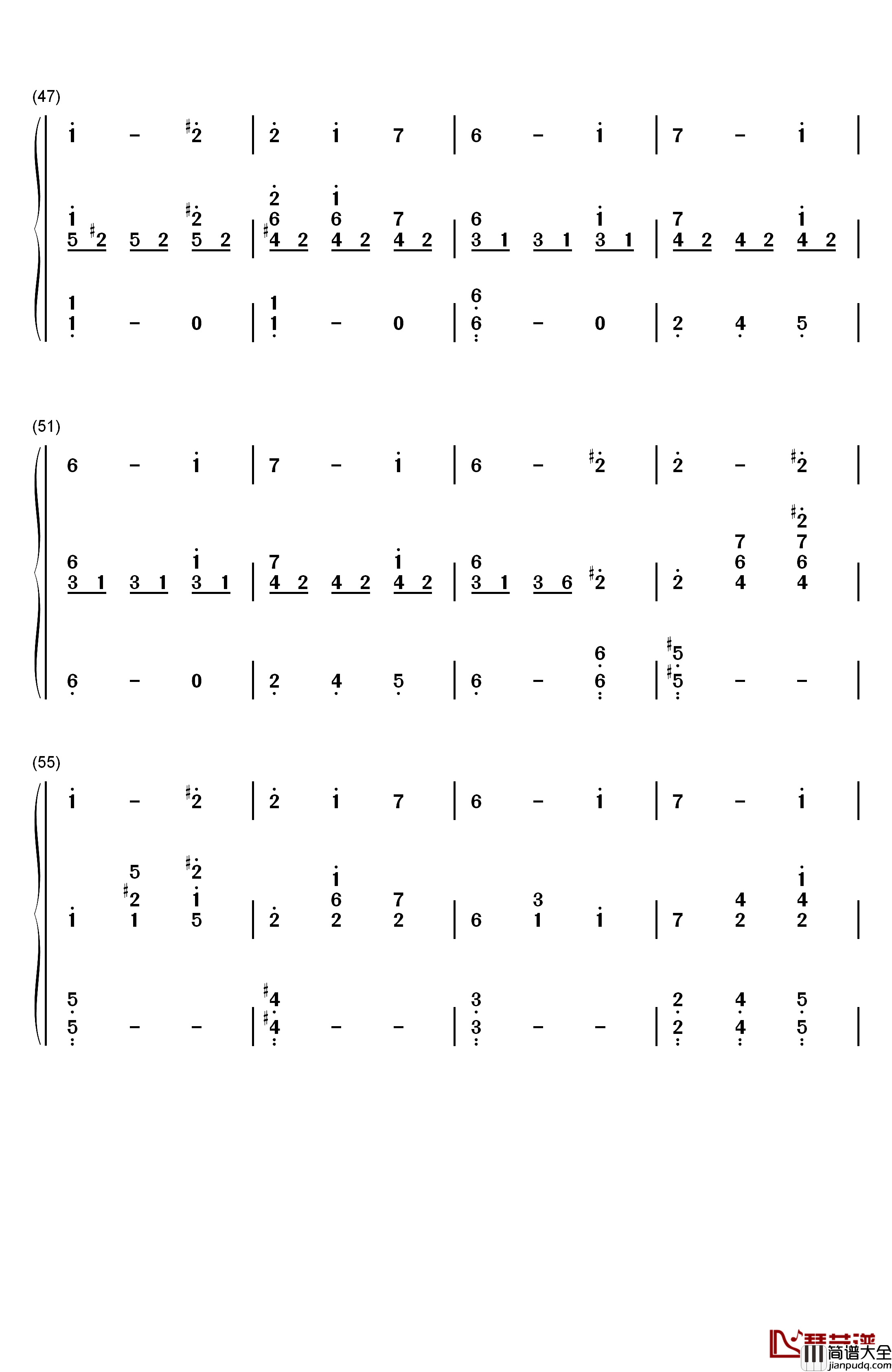 Jack's_Lament钢琴简谱_数字双手_Danny_Elfman