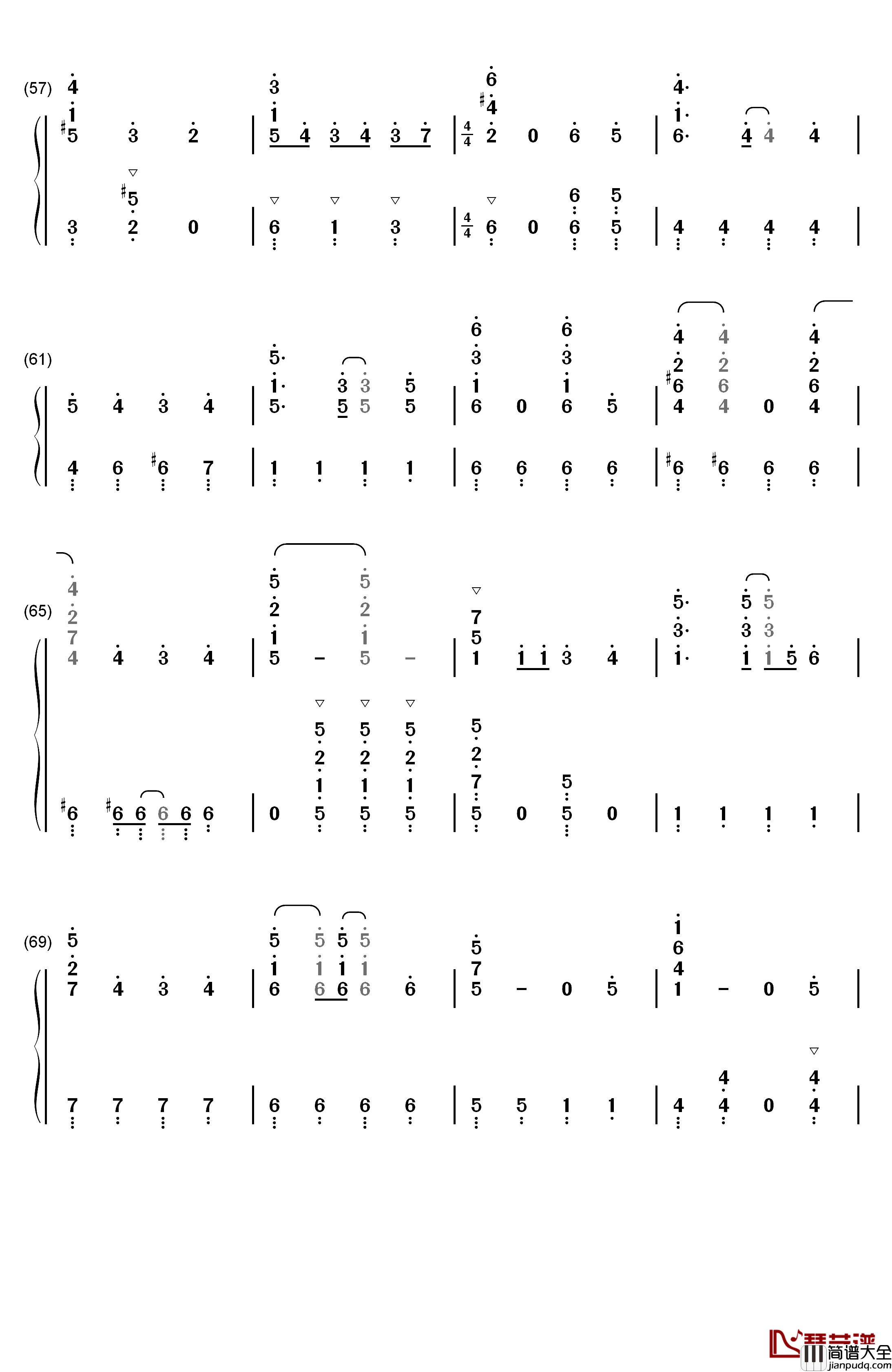 かくしん的☆めたまるふぉ～ぜっ钢琴简谱_数字双手_土间埋（CV：田中爱美）