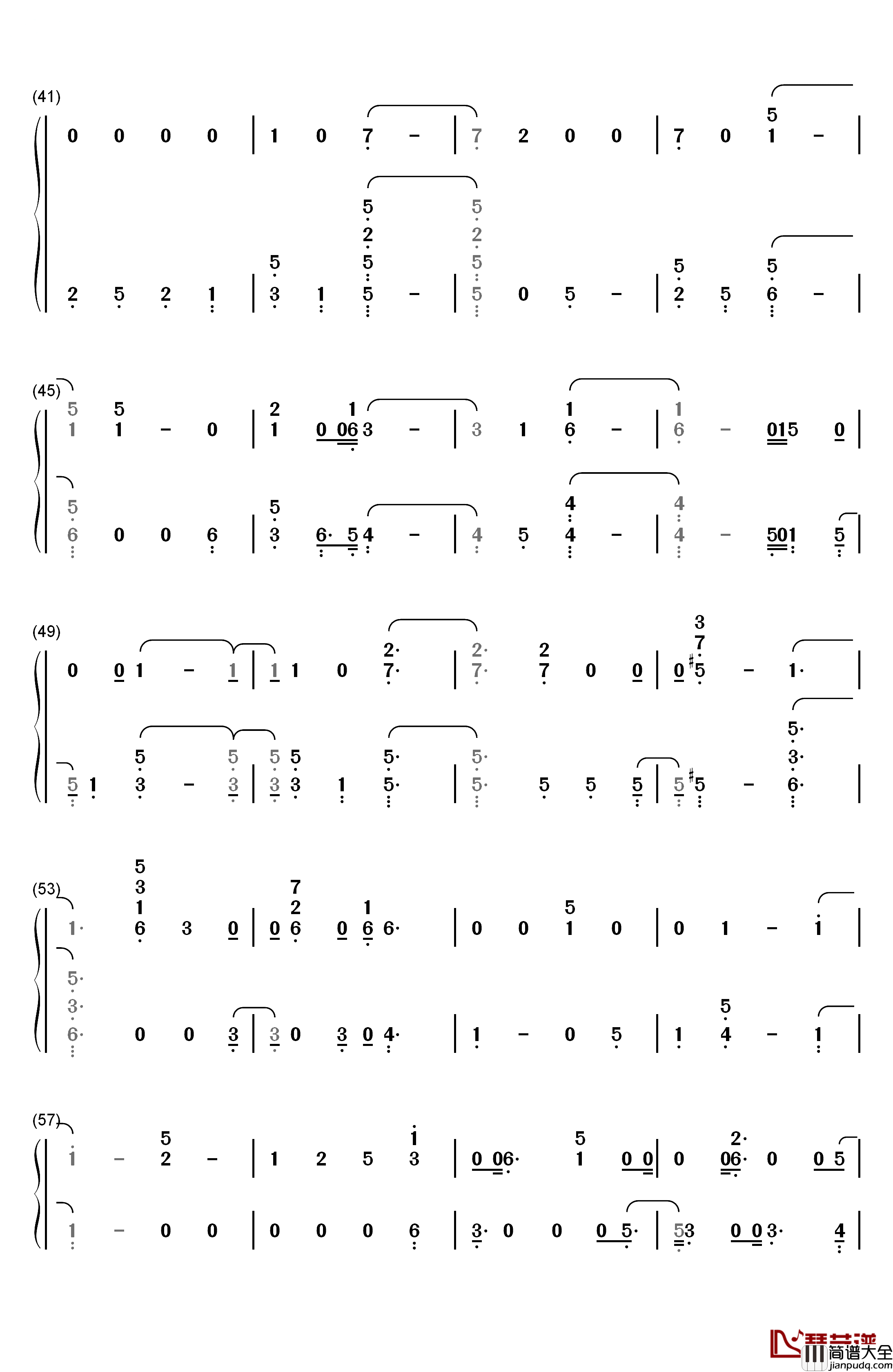 Have_It_All钢琴简谱_数字双手_Jason_Mraz