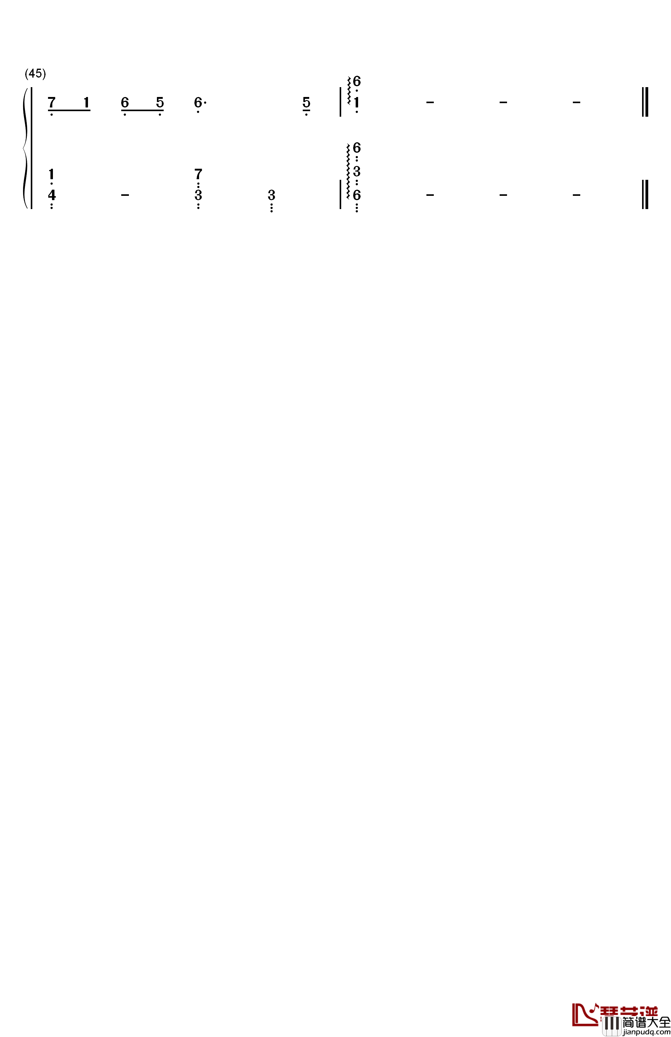 神秘花园钢琴简谱_数字双手_神秘园乐队