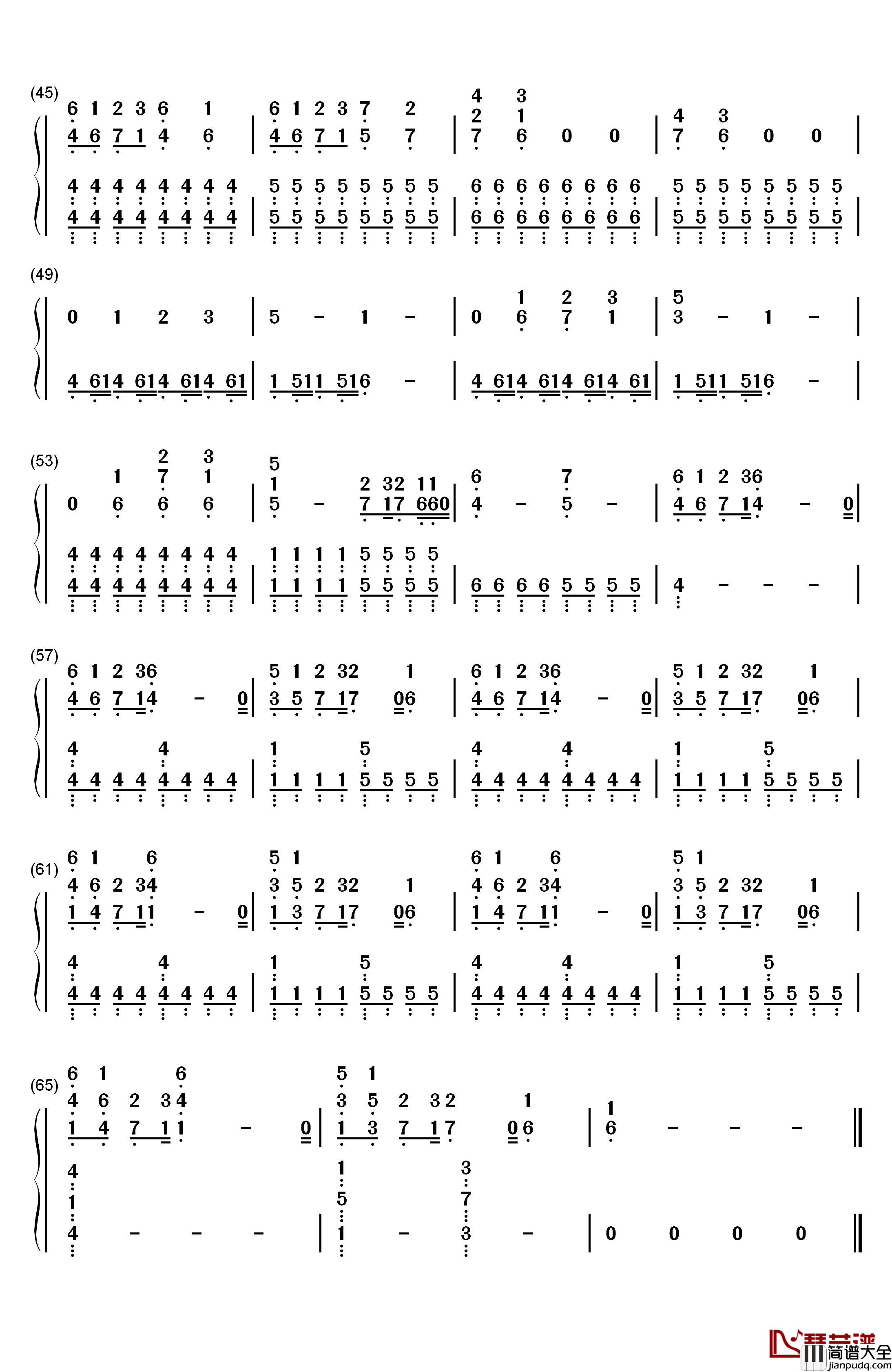 Safe_and_Sound（安然无恙Taylor_Swift）钢琴简谱_数字双手_Taylor_Swift__泰勒·斯威夫特
