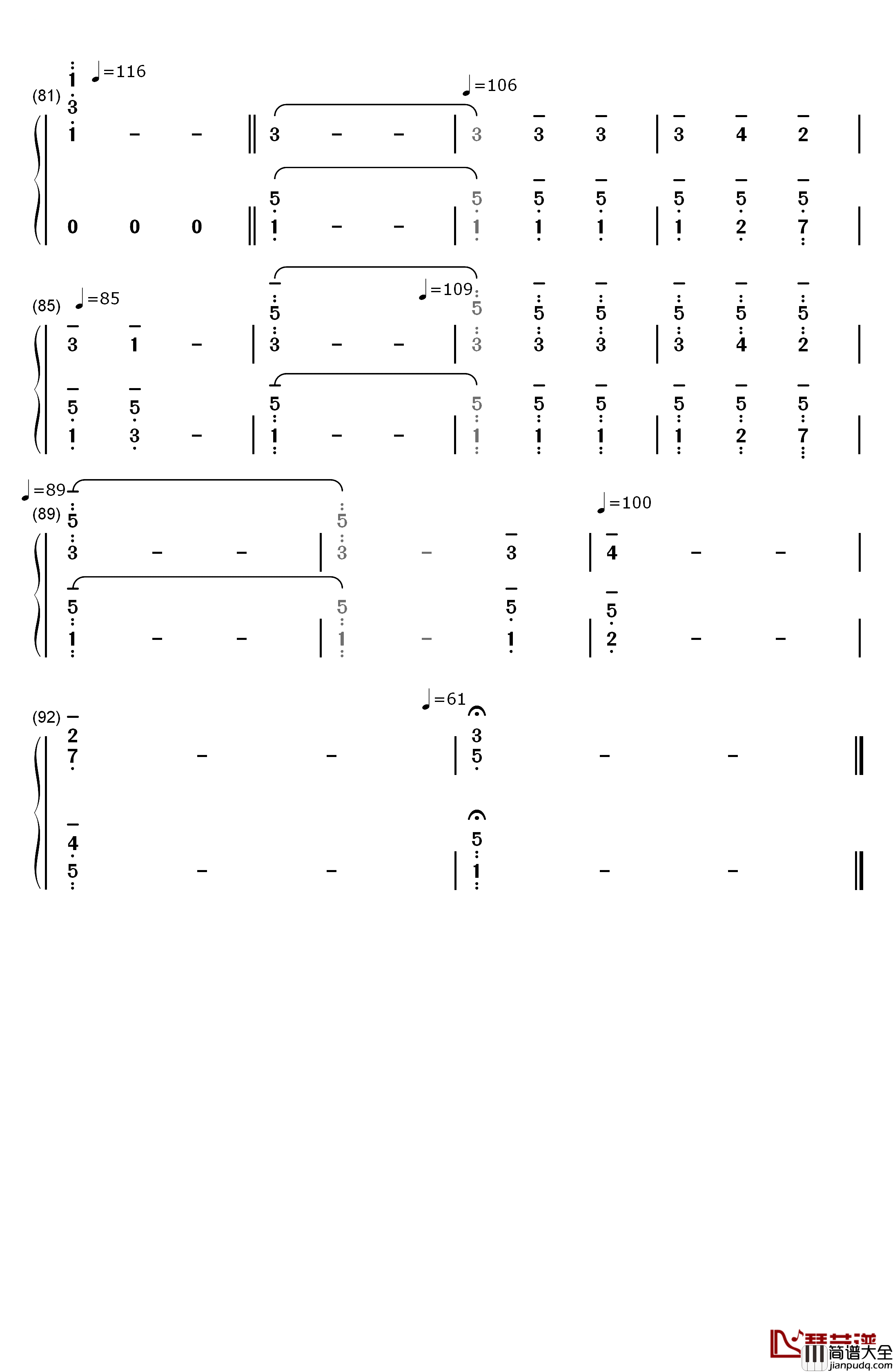 Dawn钢琴简谱_数字双手_达里奥·马里亚内利（Dario_Marianelli）