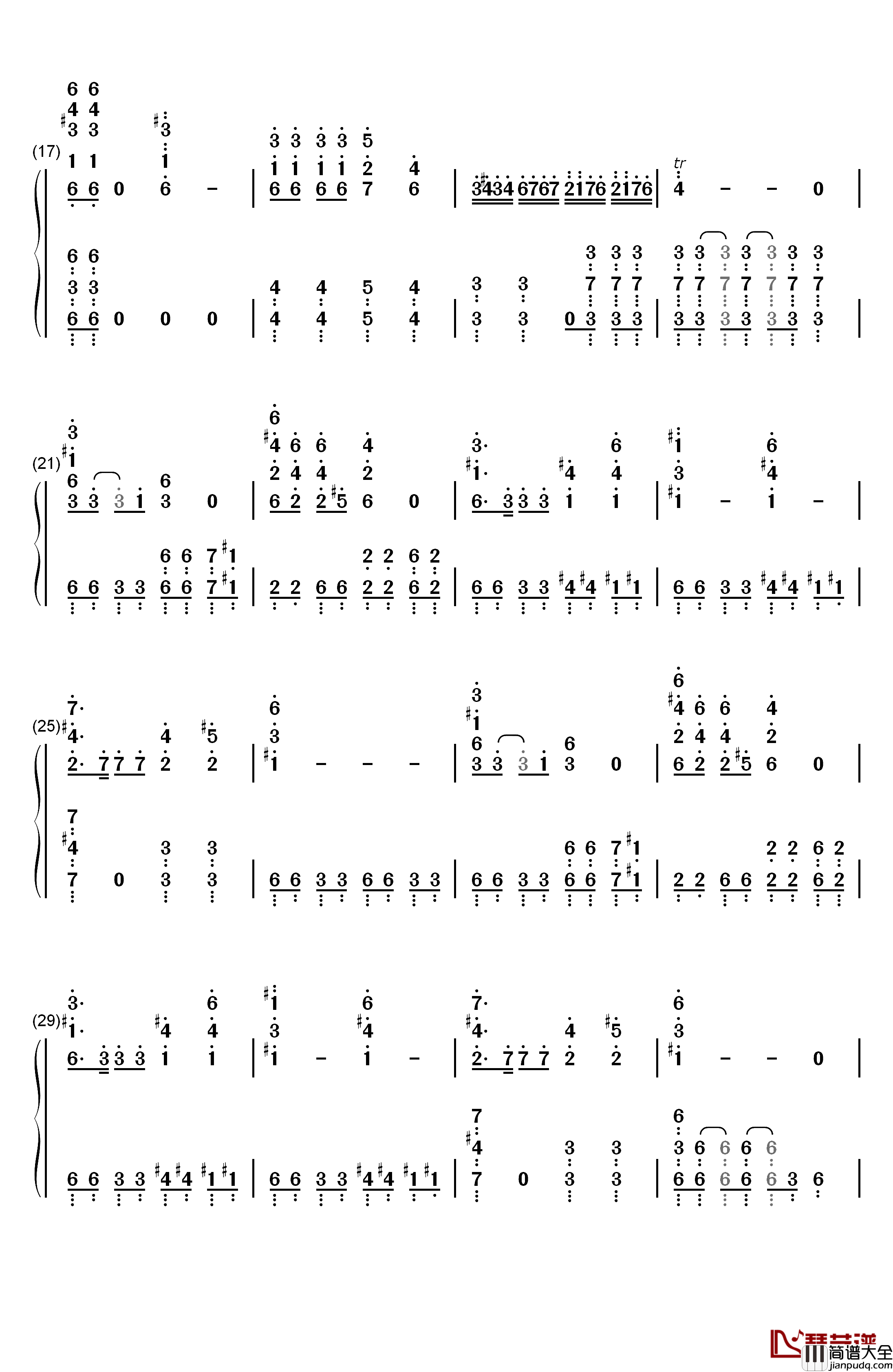 艾斯奥特曼钢琴简谱_数字双手_葵まさひこ
