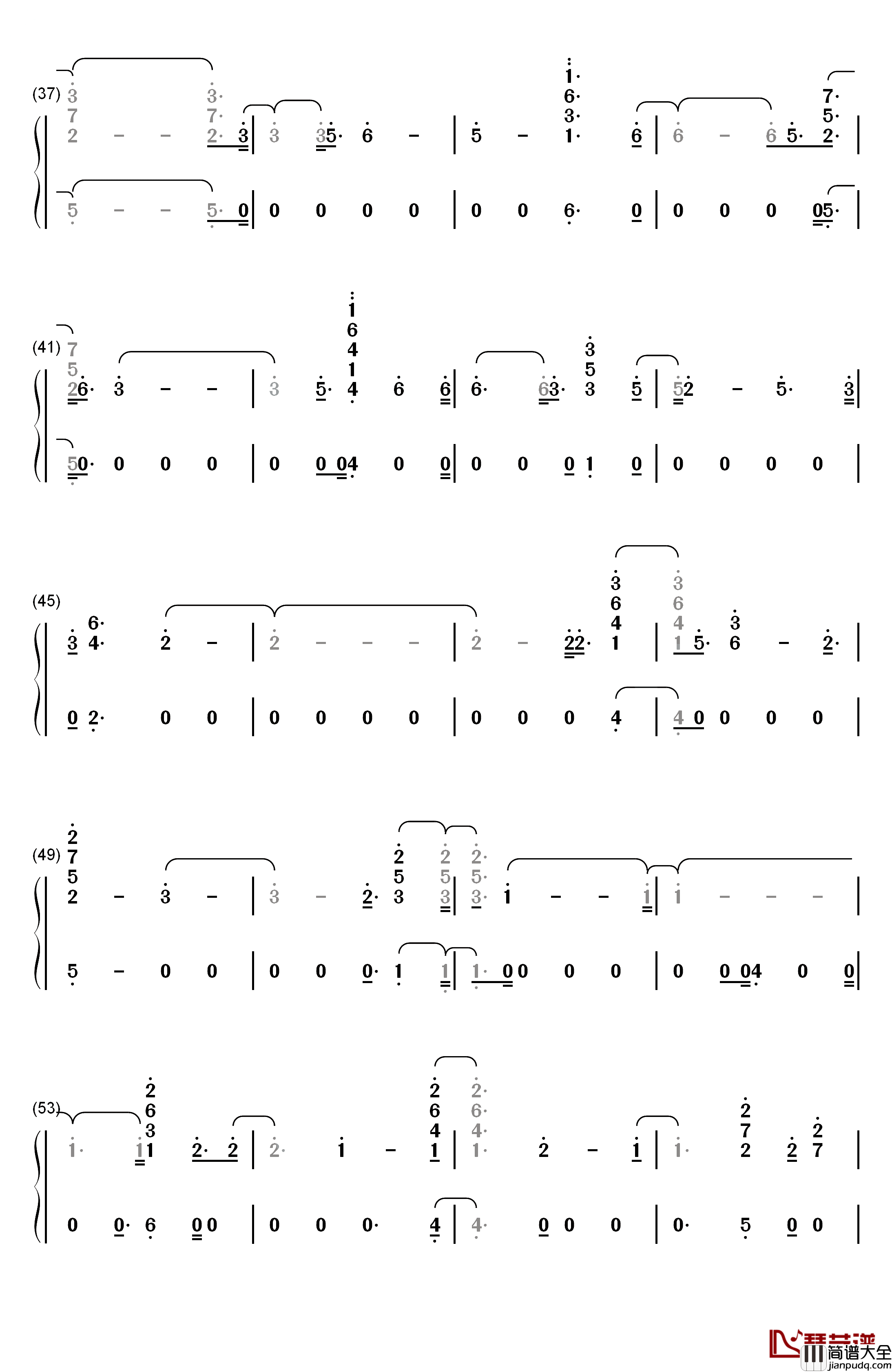 Consequences–Camila_Cabello钢琴简谱_数字双手_Camila_Cabello
