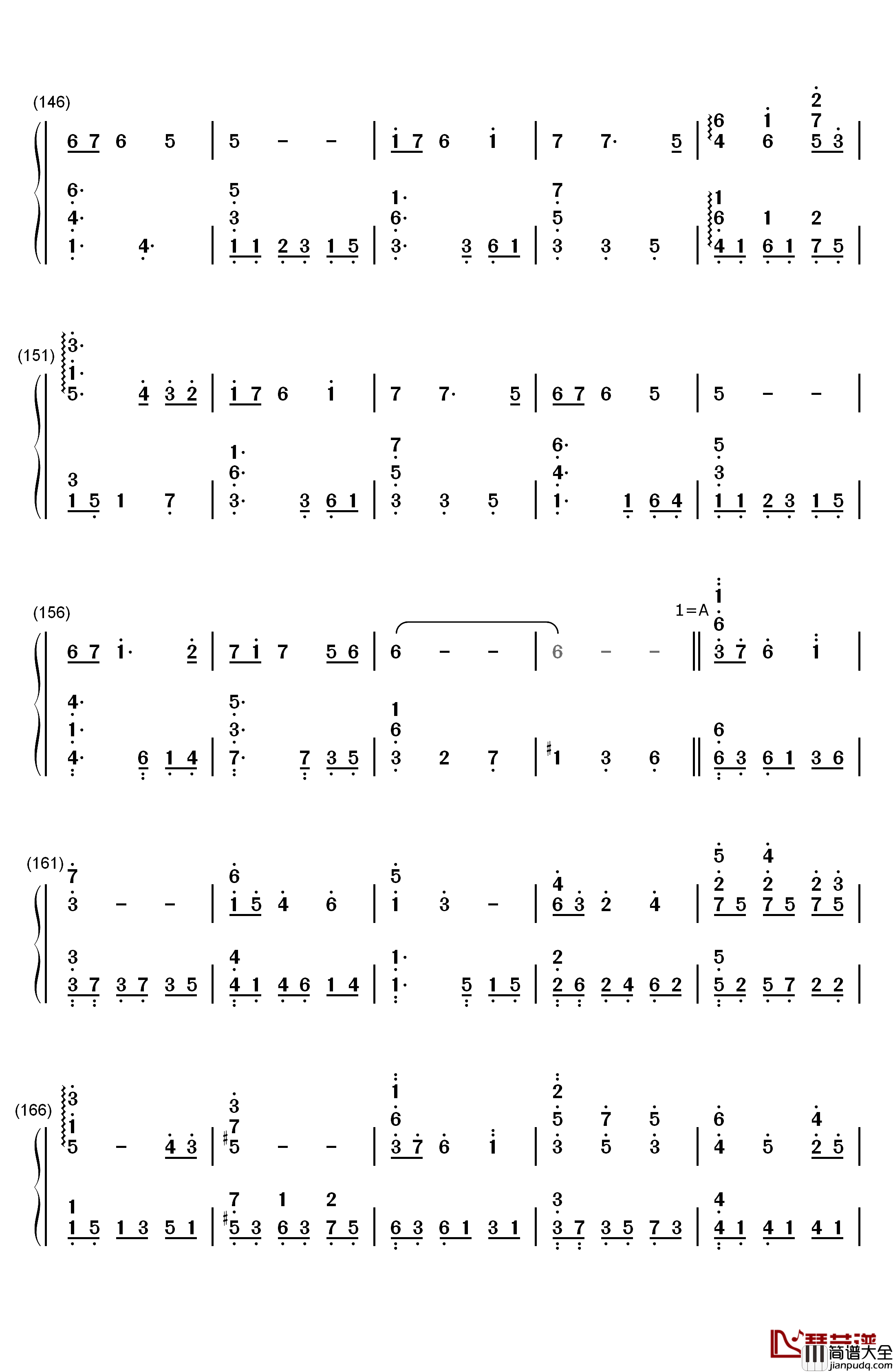 Everytime_You_Kissed_Me钢琴简谱_数字双手_Emily_Bindiger