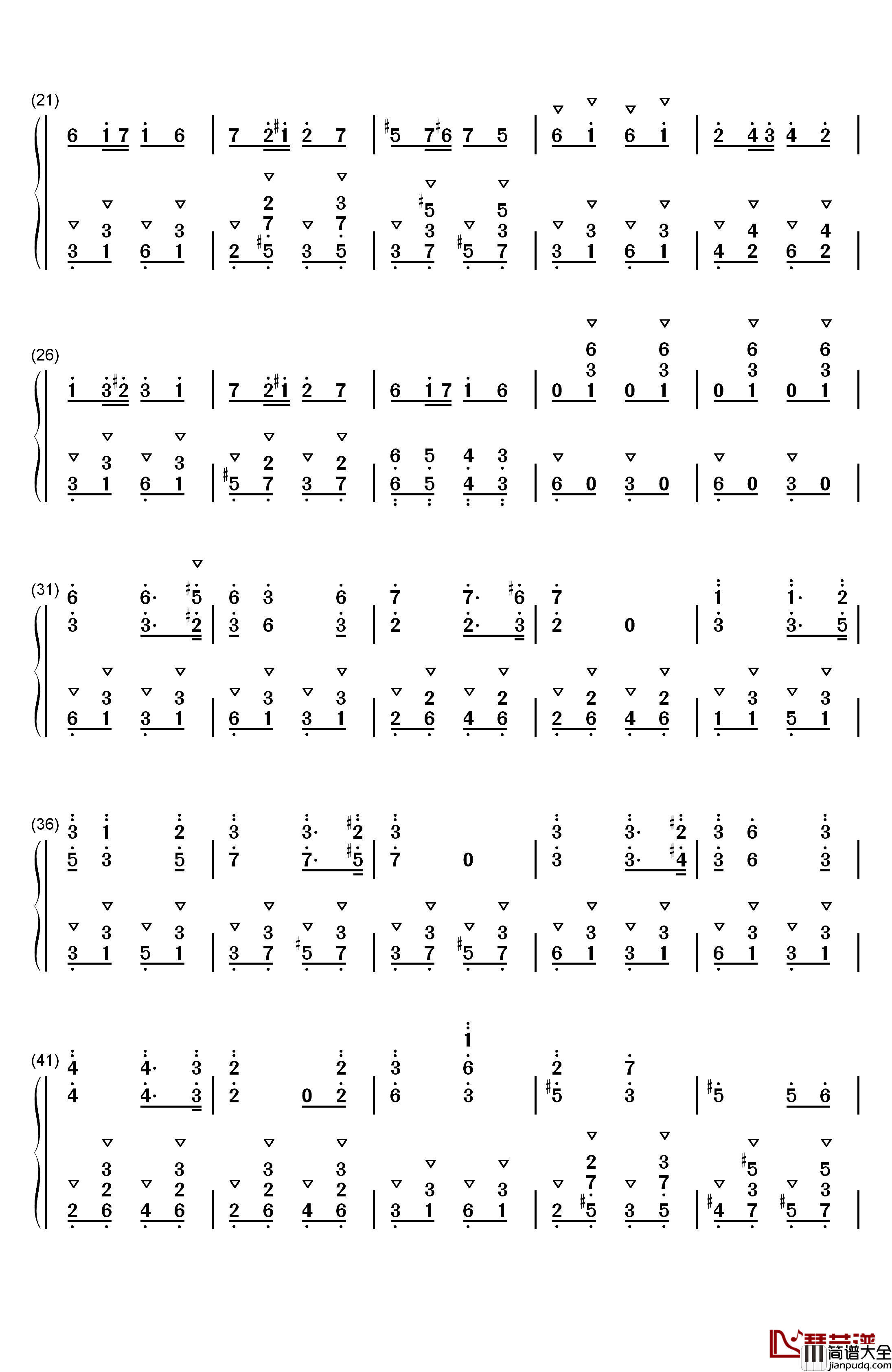 苏维埃进行曲钢琴简谱_数字双手_James_Hannigan