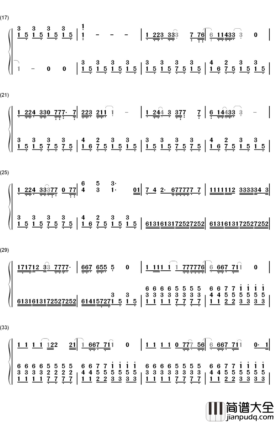 3月9日钢琴简谱_数字双手_レミオロメン_（Remioromen）