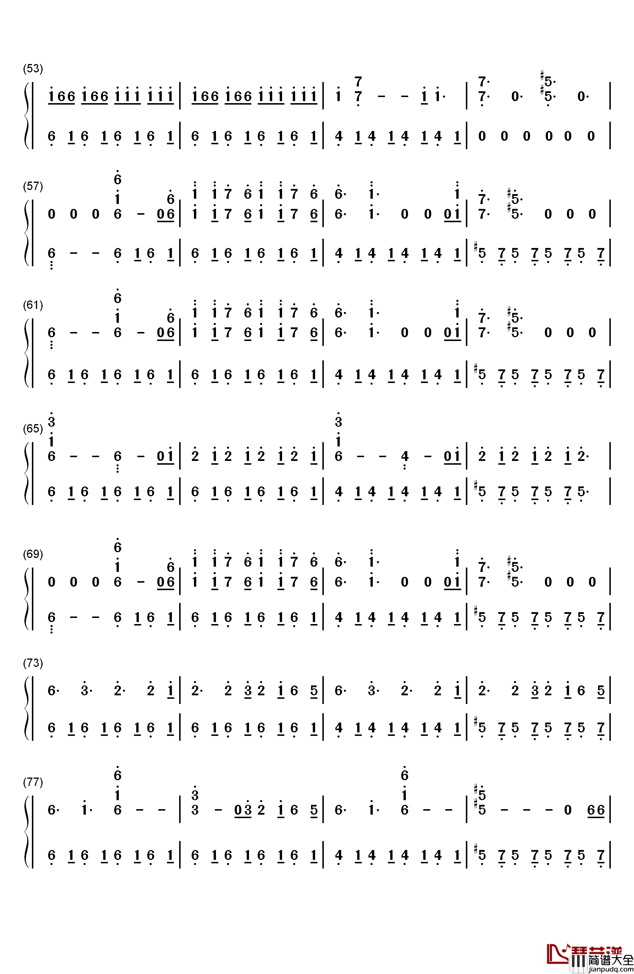 Believer钢琴简谱_数字双手_Imagine_Dragons