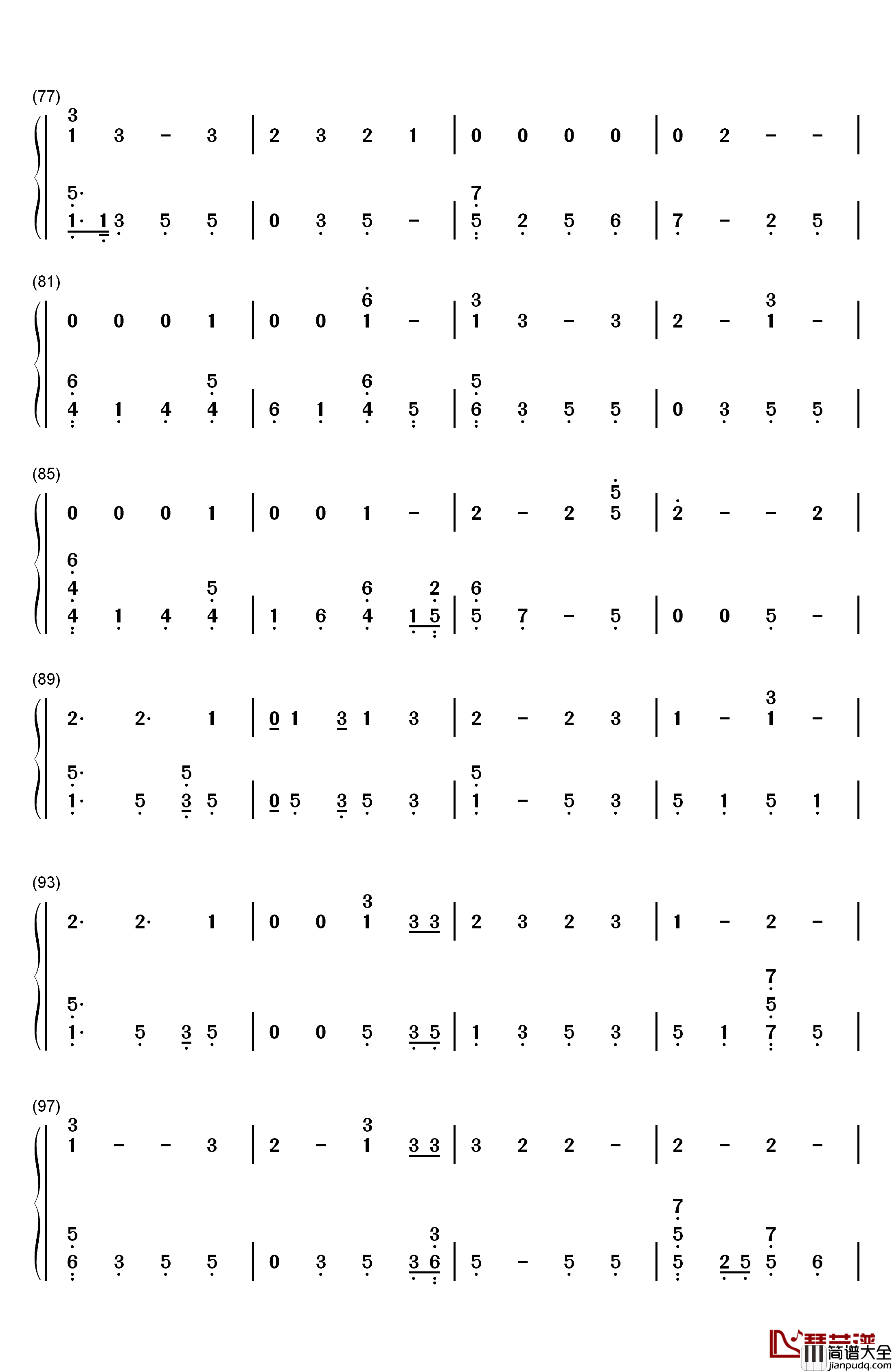 You_Make_It_Feel_Like_Christmas钢琴简谱_数字双手_Gwen_Stefani