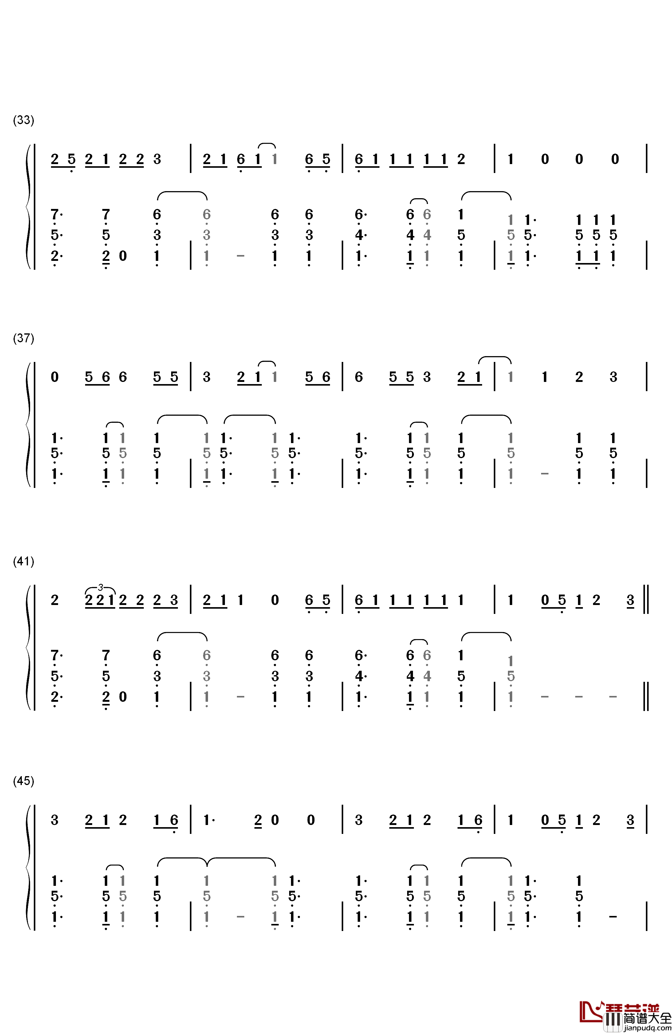 Kid_In_Love钢琴简谱_数字双手_Shawn_Mendes
